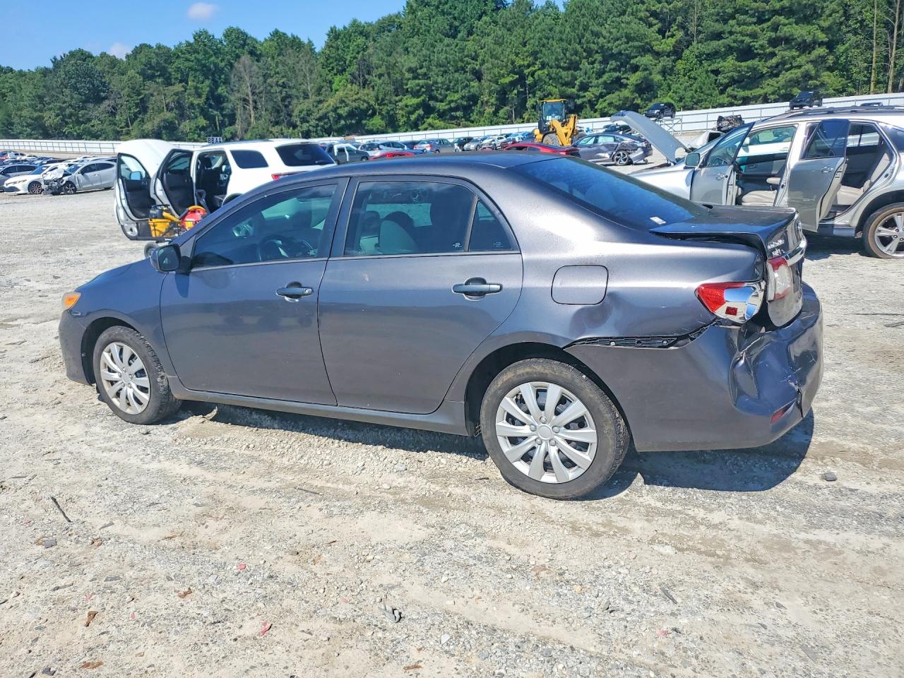 2012 Toyota Corolla Le Gray vin: 5YFBU4EE7CP010513