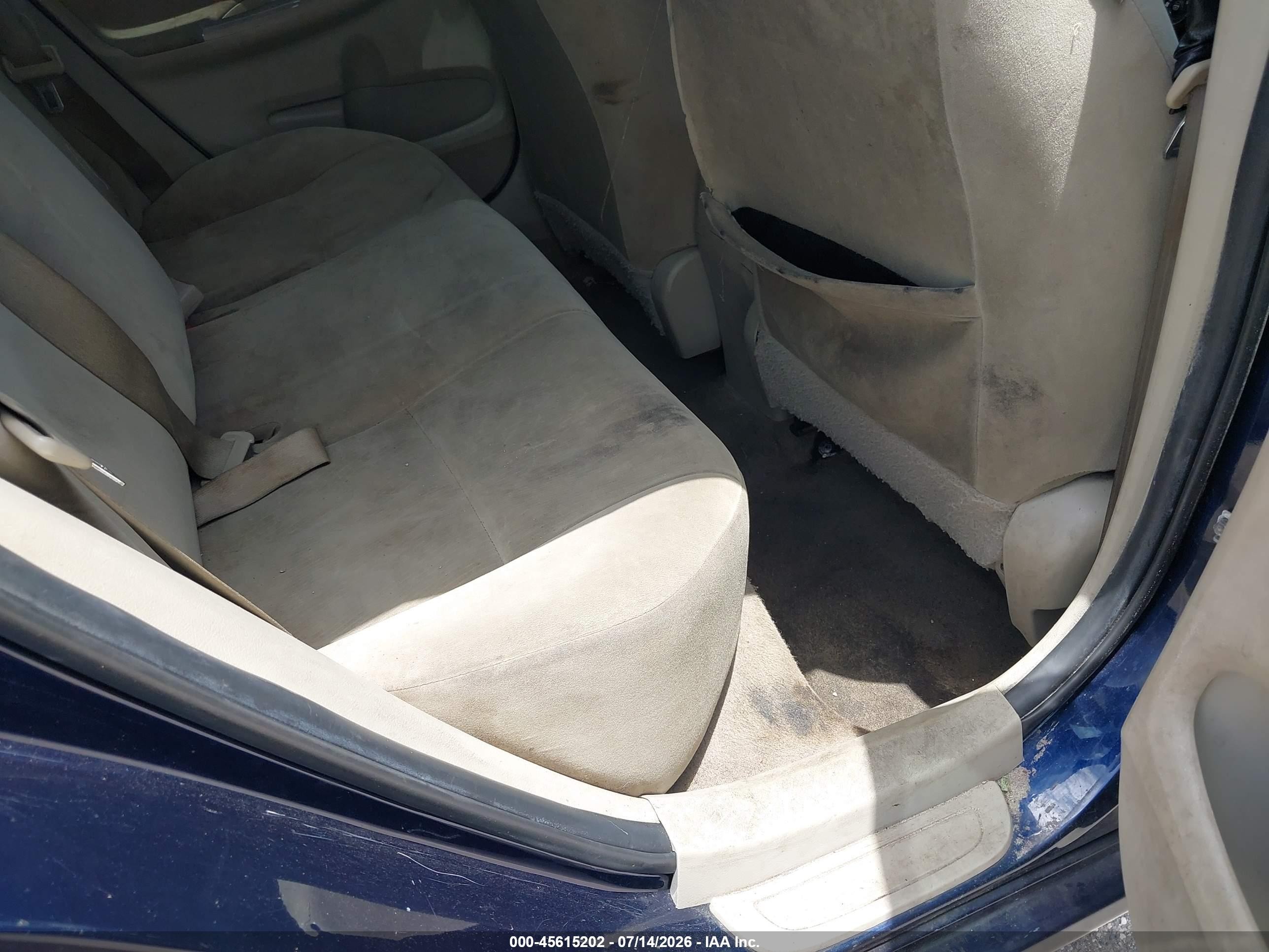 2012 Toyota Corolla Le Blue vin: 5YFBU4EE7CP012925