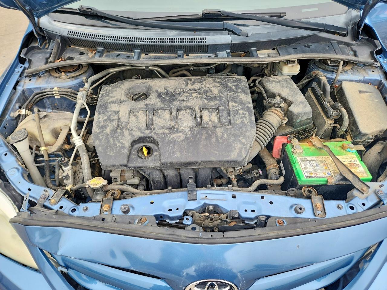 2012 Toyota Corolla Le Blue vin: 5YFBU4EE7CP015257