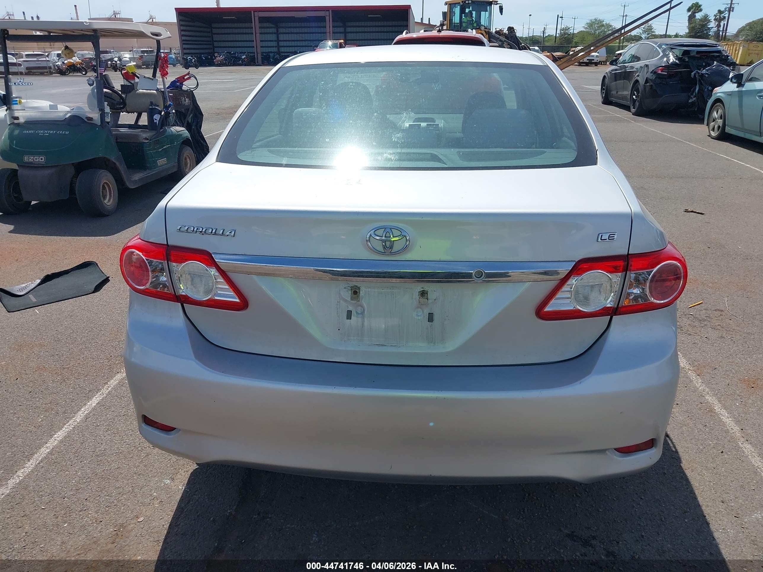 2012 Toyota Corolla Le Silver vin: 5YFBU4EE7CP016165