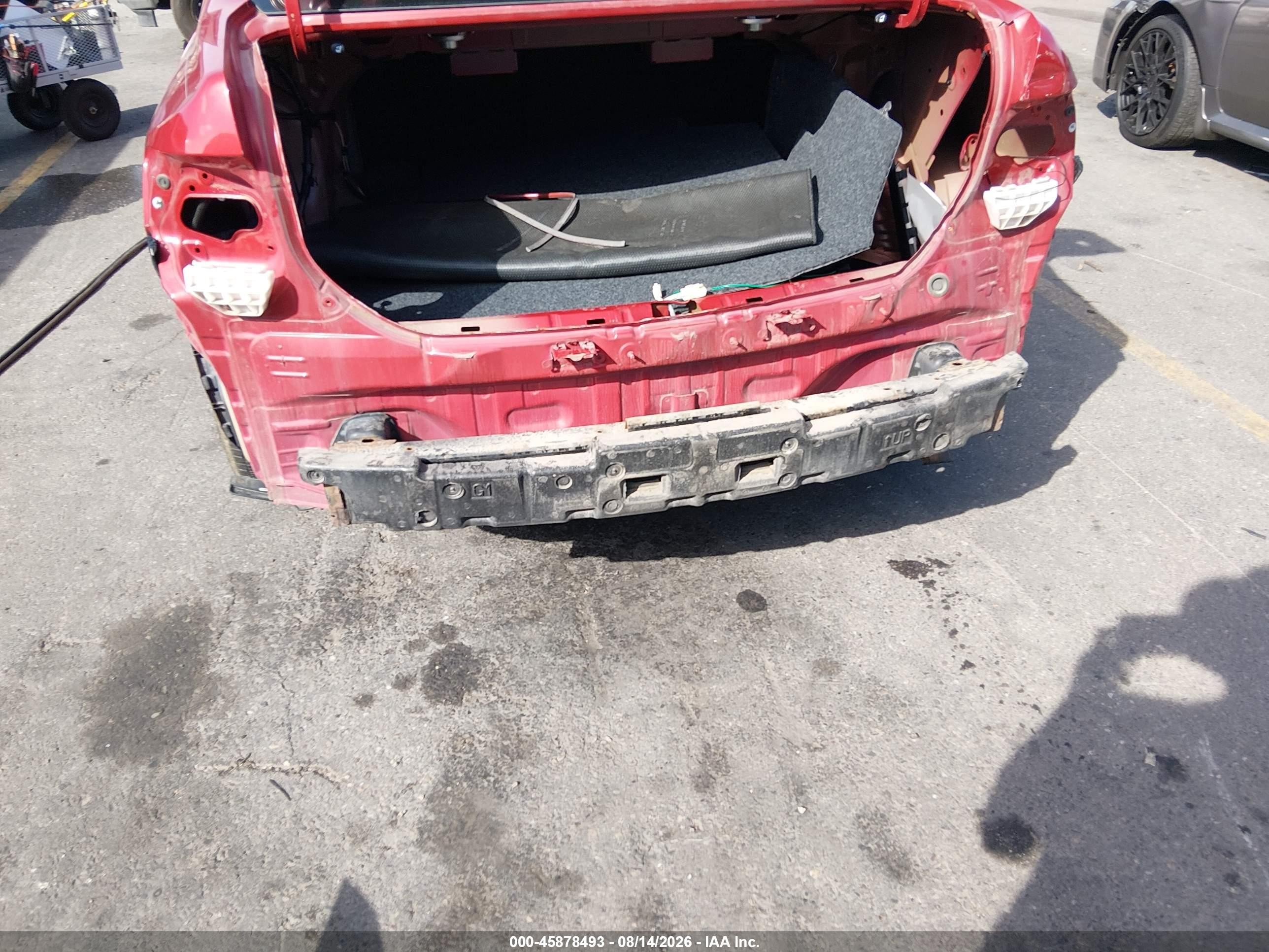 2012 Toyota Corolla Le Burgundy vin: 5YFBU4EE7CP028896