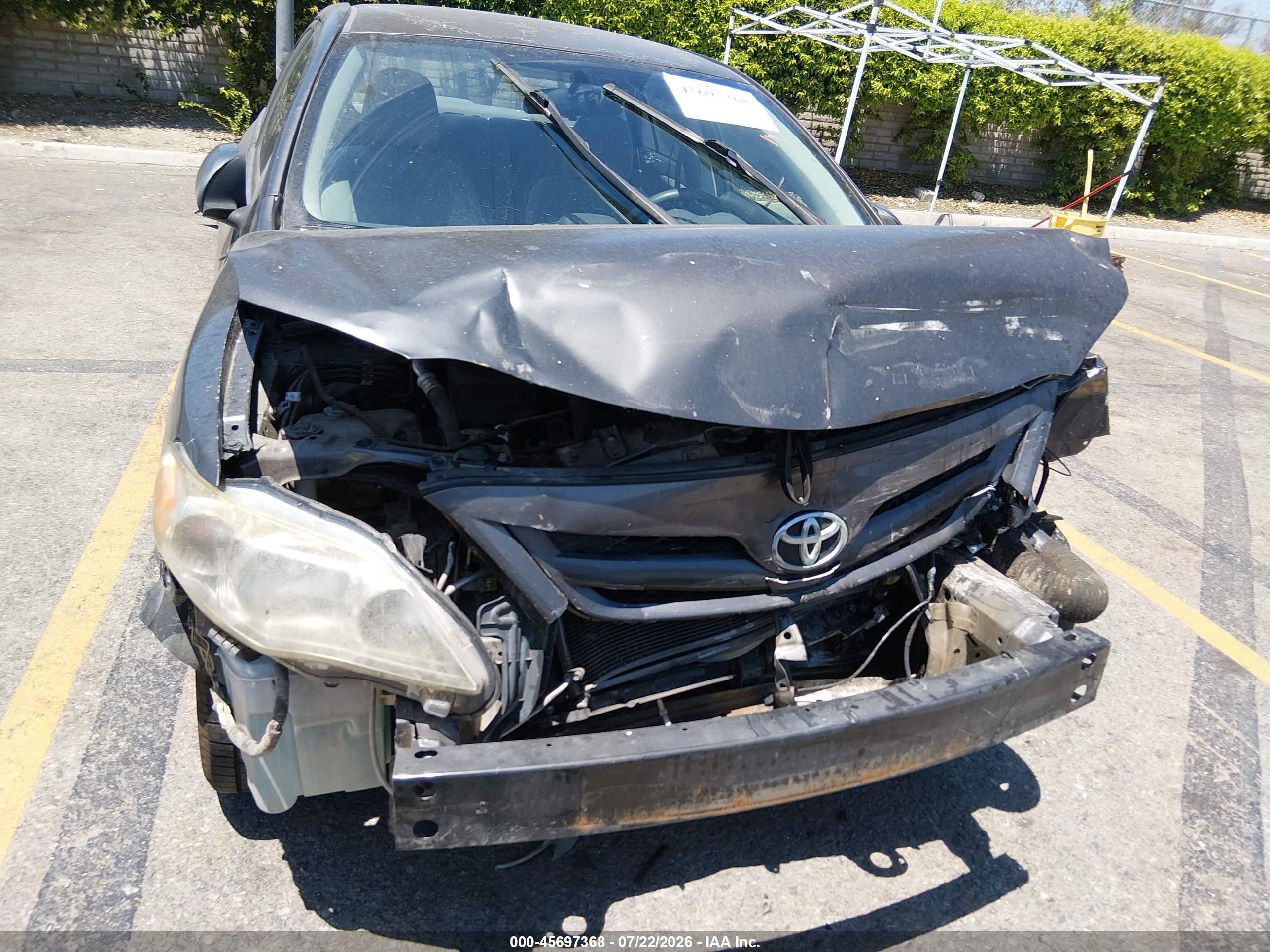2012 Toyota Corolla Le Gray vin: 5YFBU4EE7CP043267