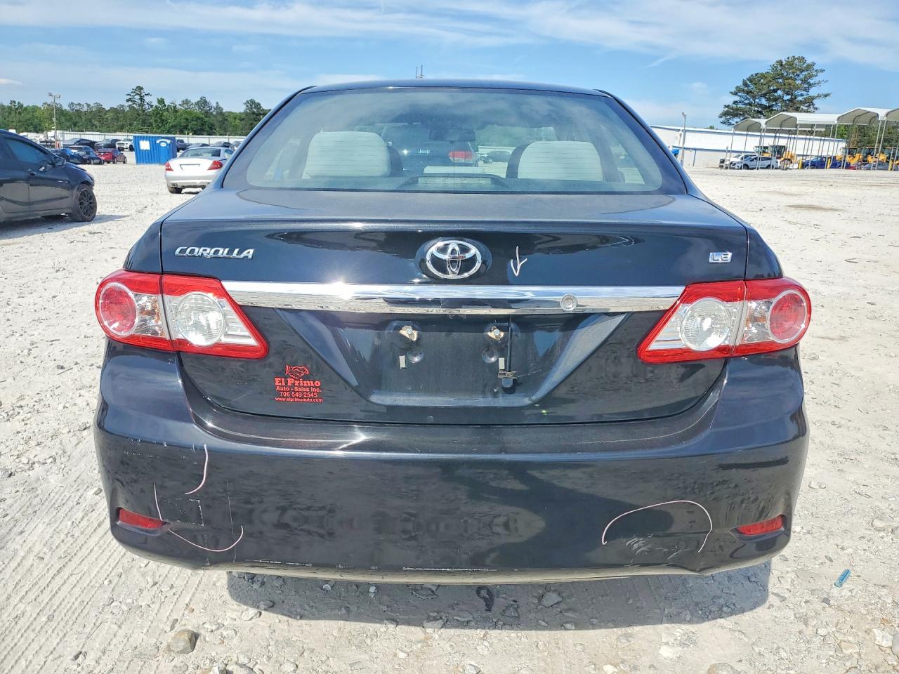 2012 Toyota Corolla Le Black vin: 5YFBU4EE7CP048792