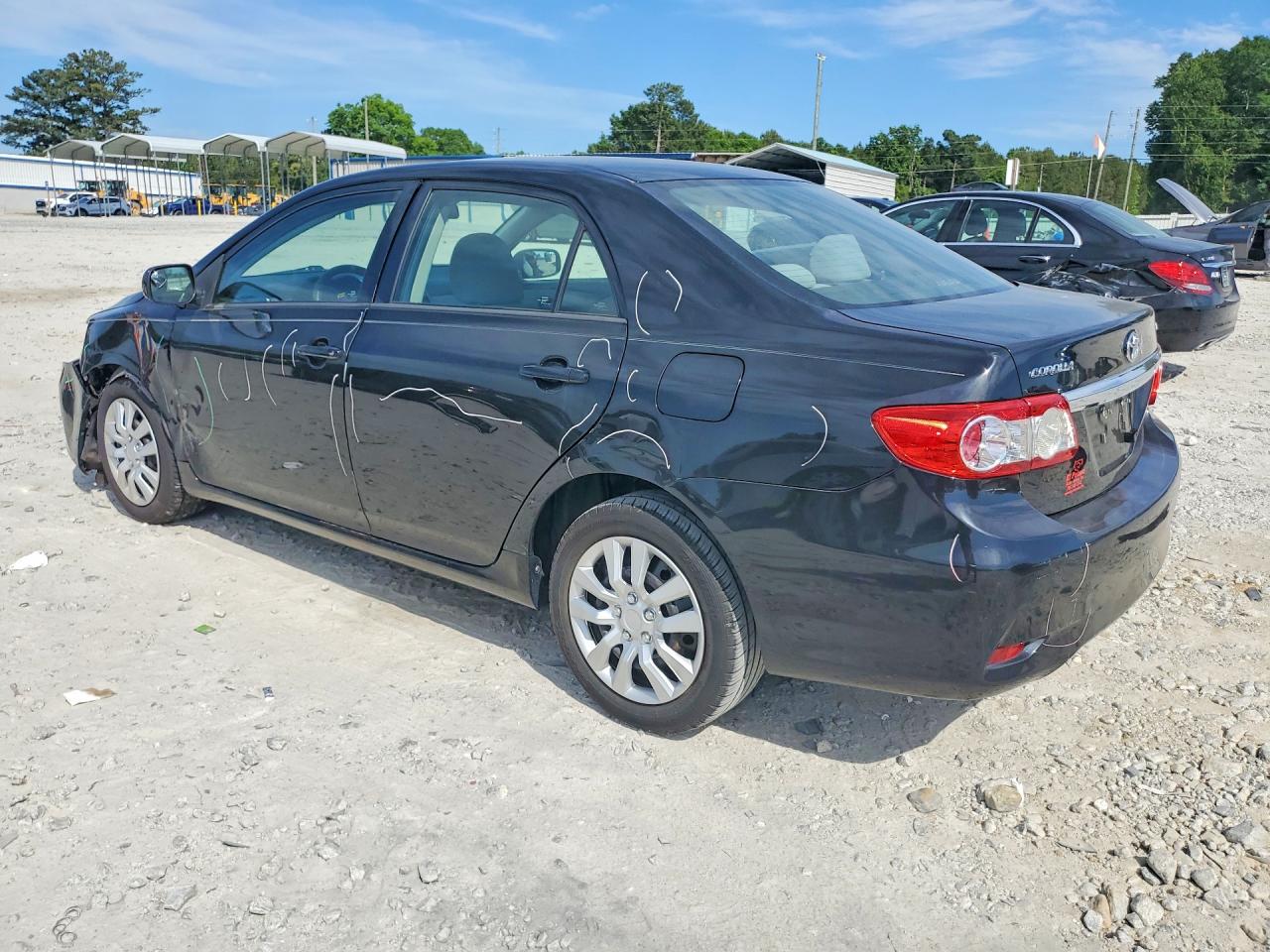2012 Toyota Corolla Le Black vin: 5YFBU4EE7CP048792