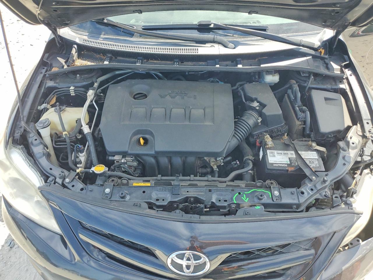 2012 Toyota Corolla Le Black vin: 5YFBU4EE7CP048792