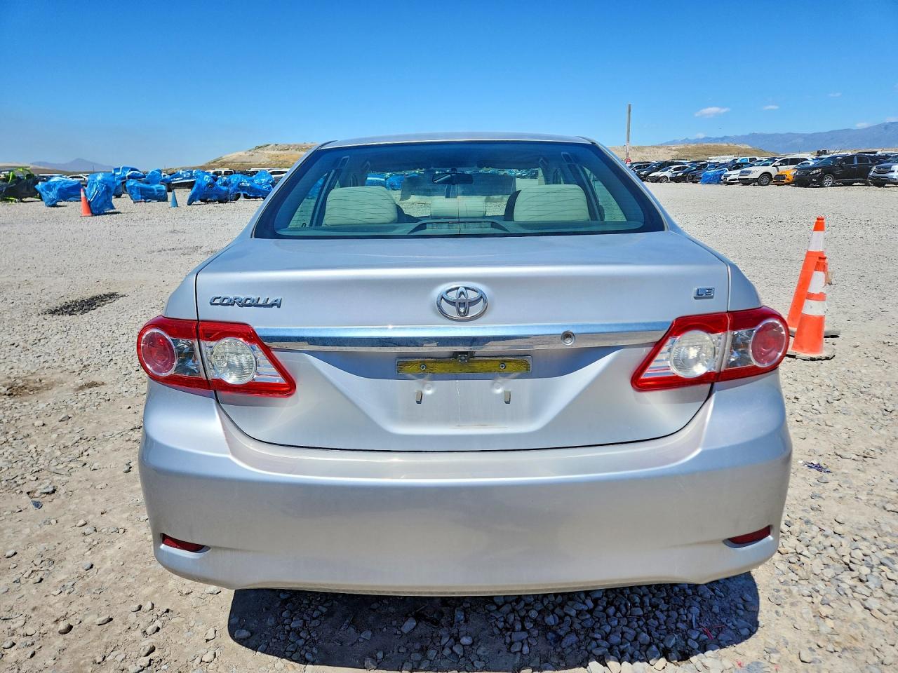 2012 Toyota Corolla Le Silver vin: 5YFBU4EE7CP052289