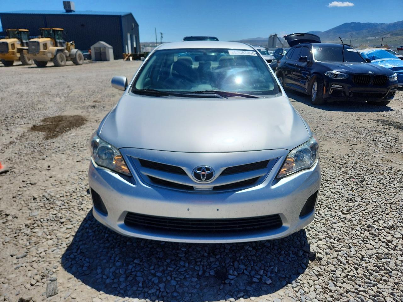 2012 Toyota Corolla Le Silver vin: 5YFBU4EE7CP052289