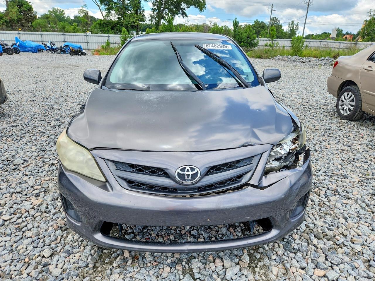 2012 Toyota Corolla Le Charcoal vin: 5YFBU4EE7CP053958
