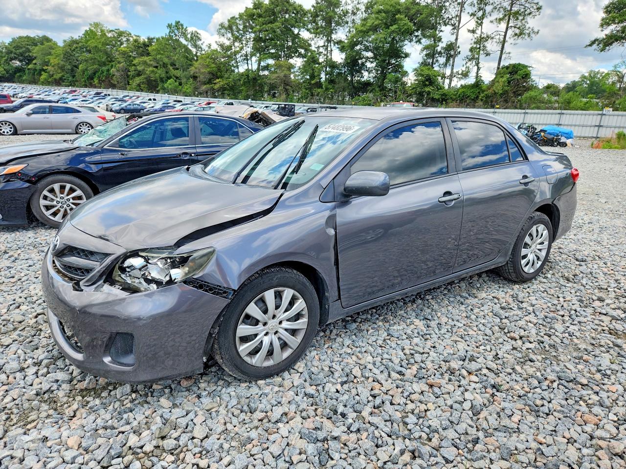 2012 Toyota Corolla Le Charcoal vin: 5YFBU4EE7CP053958