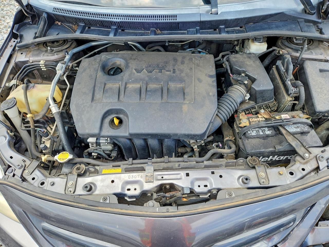 2012 Toyota Corolla Le Charcoal vin: 5YFBU4EE7CP053958