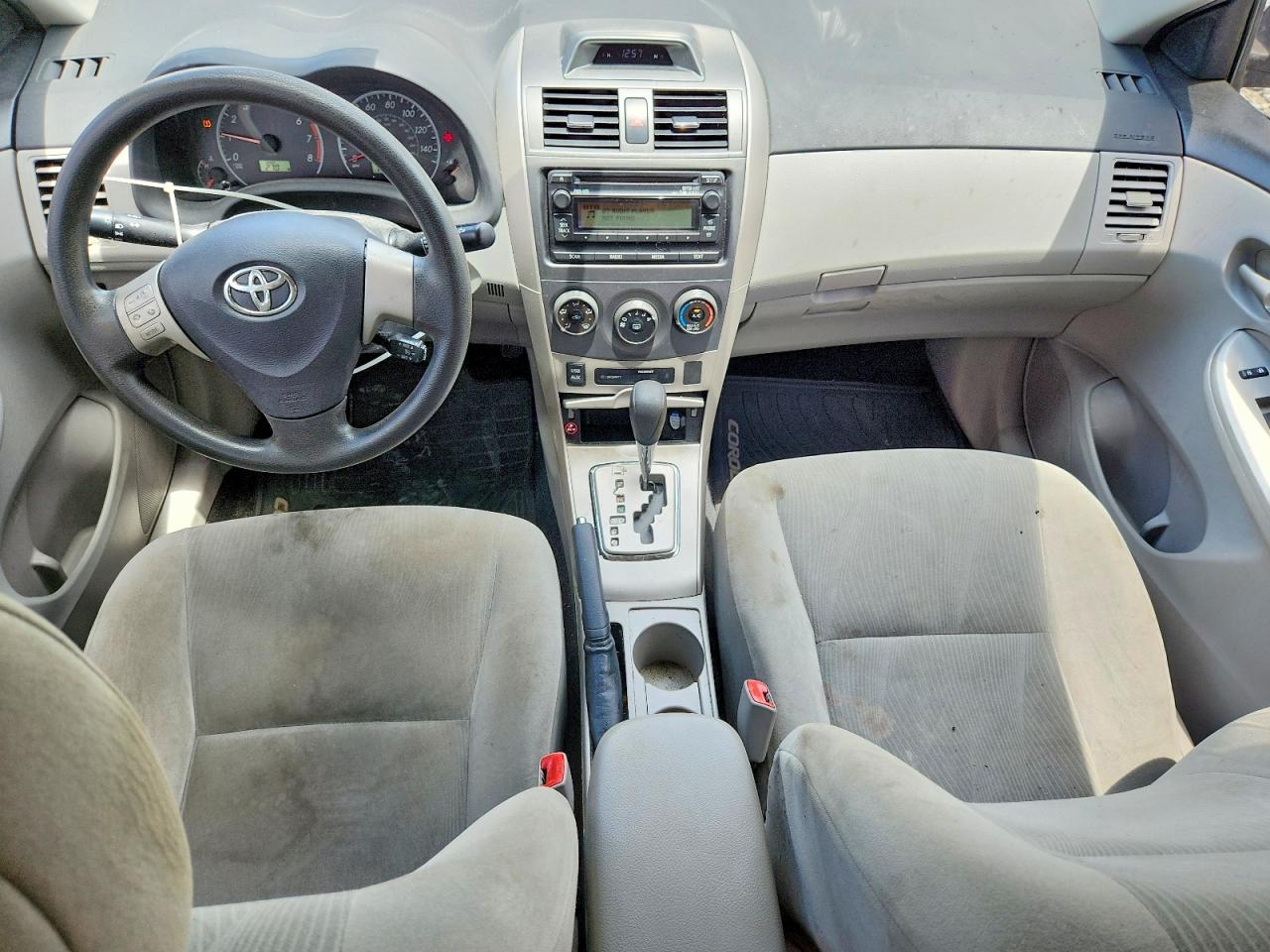 2012 Toyota Corolla Le Charcoal vin: 5YFBU4EE7CP053958