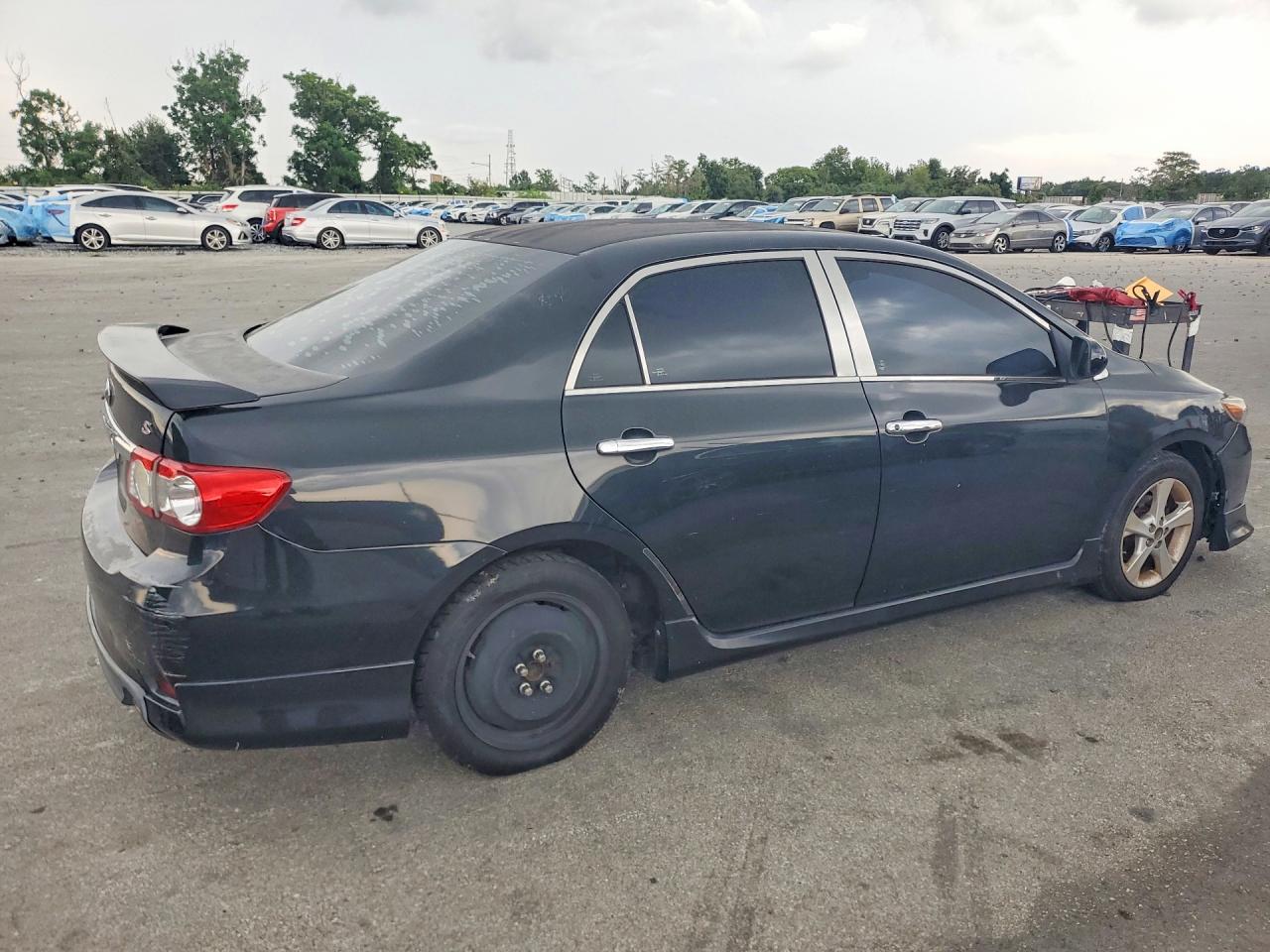 2012 Toyota Corolla S Black vin: 5YFBU4EE7CP054379