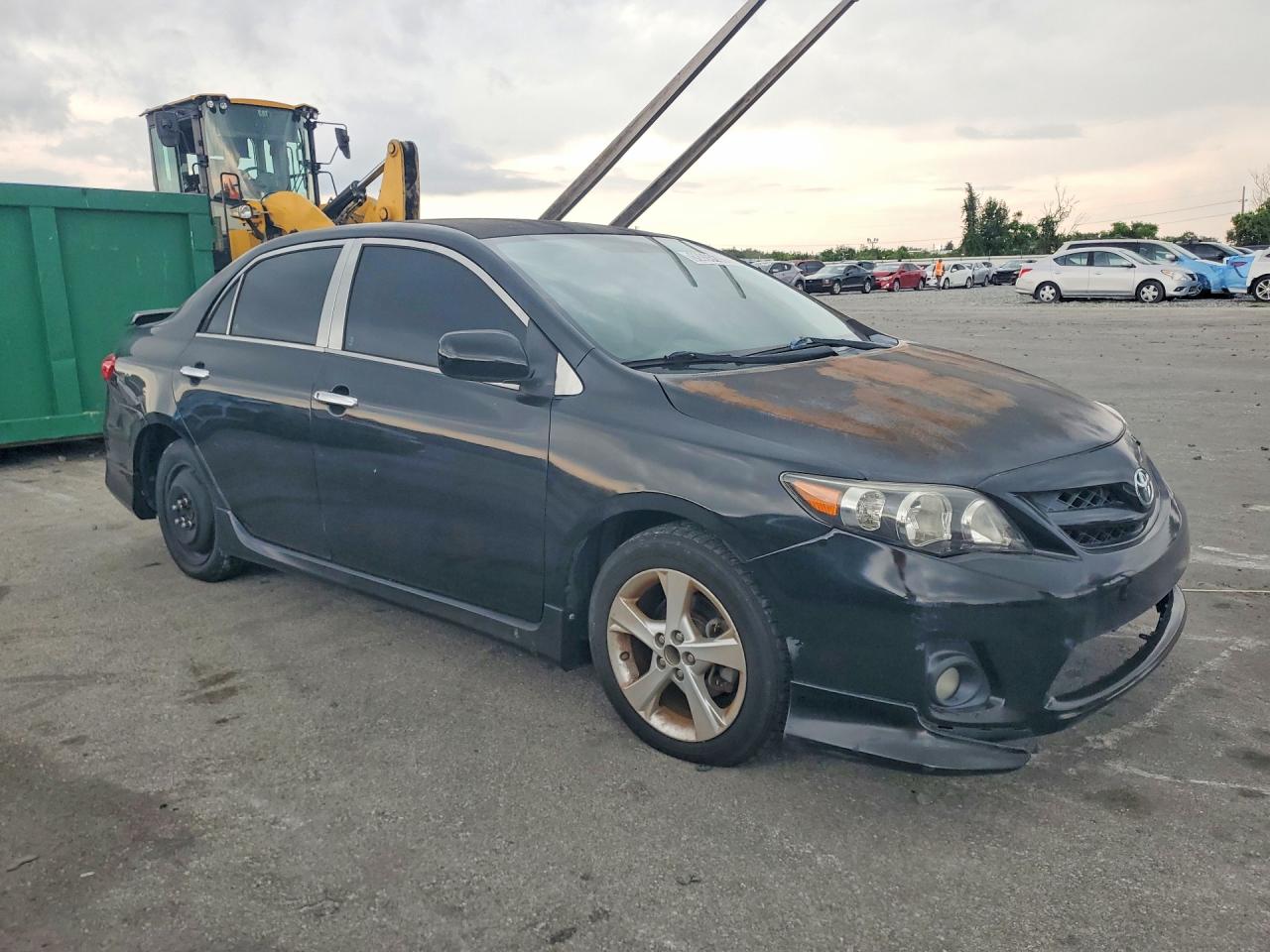2012 Toyota Corolla S Black vin: 5YFBU4EE7CP054379