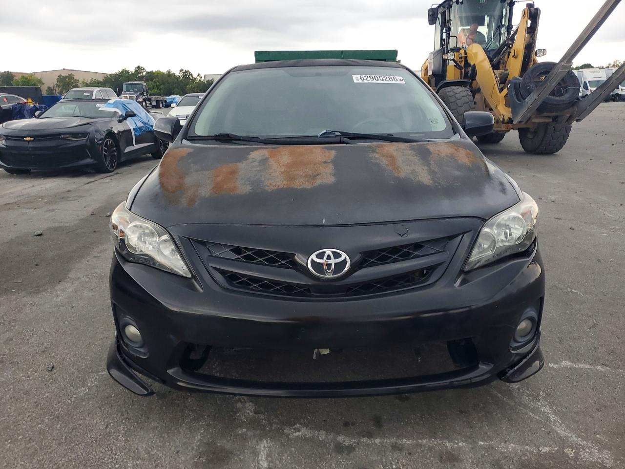 2012 Toyota Corolla S Black vin: 5YFBU4EE7CP054379