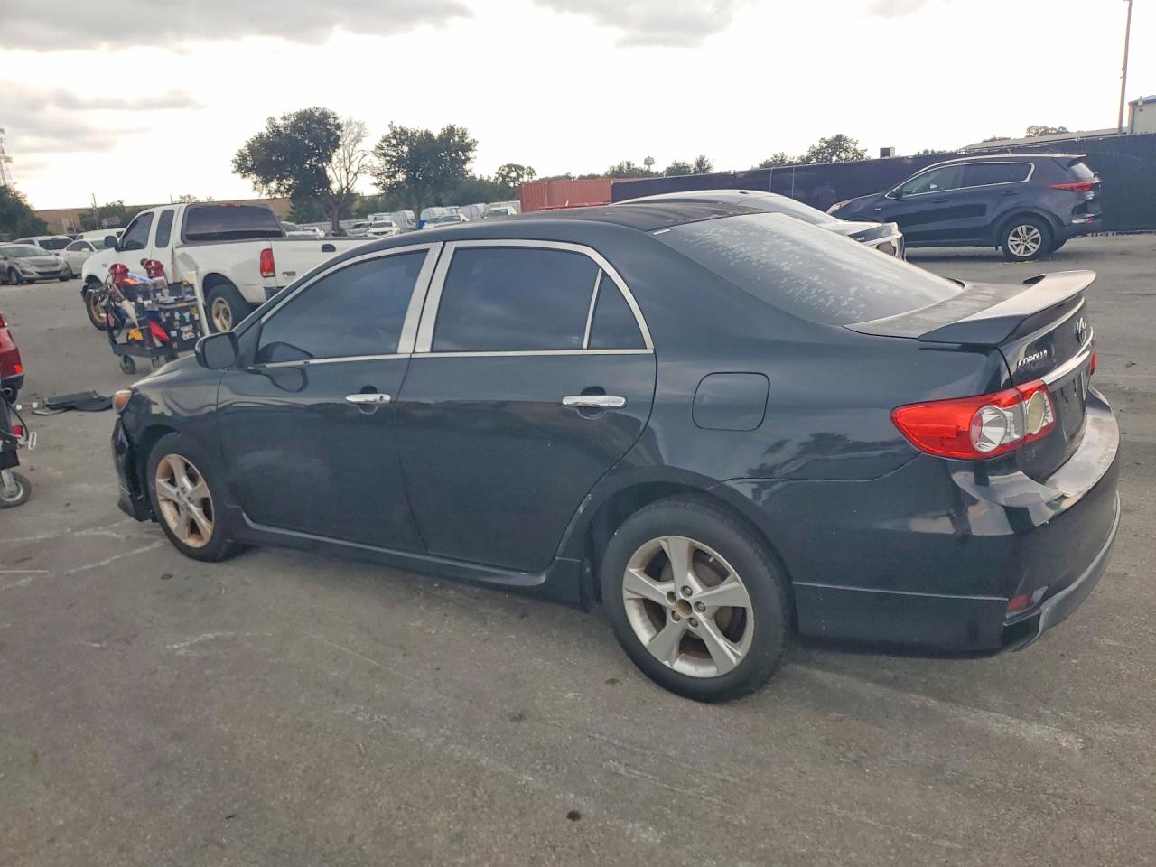 2012 Toyota Corolla S Black vin: 5YFBU4EE7CP054379