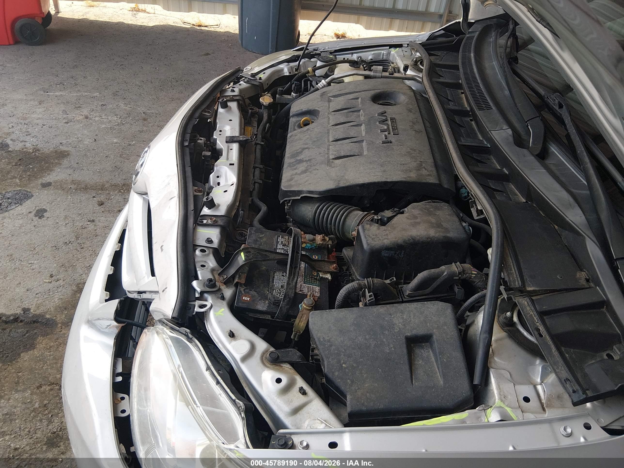 2012 Toyota Corolla Le Silver vin: 5YFBU4EE7CP060005