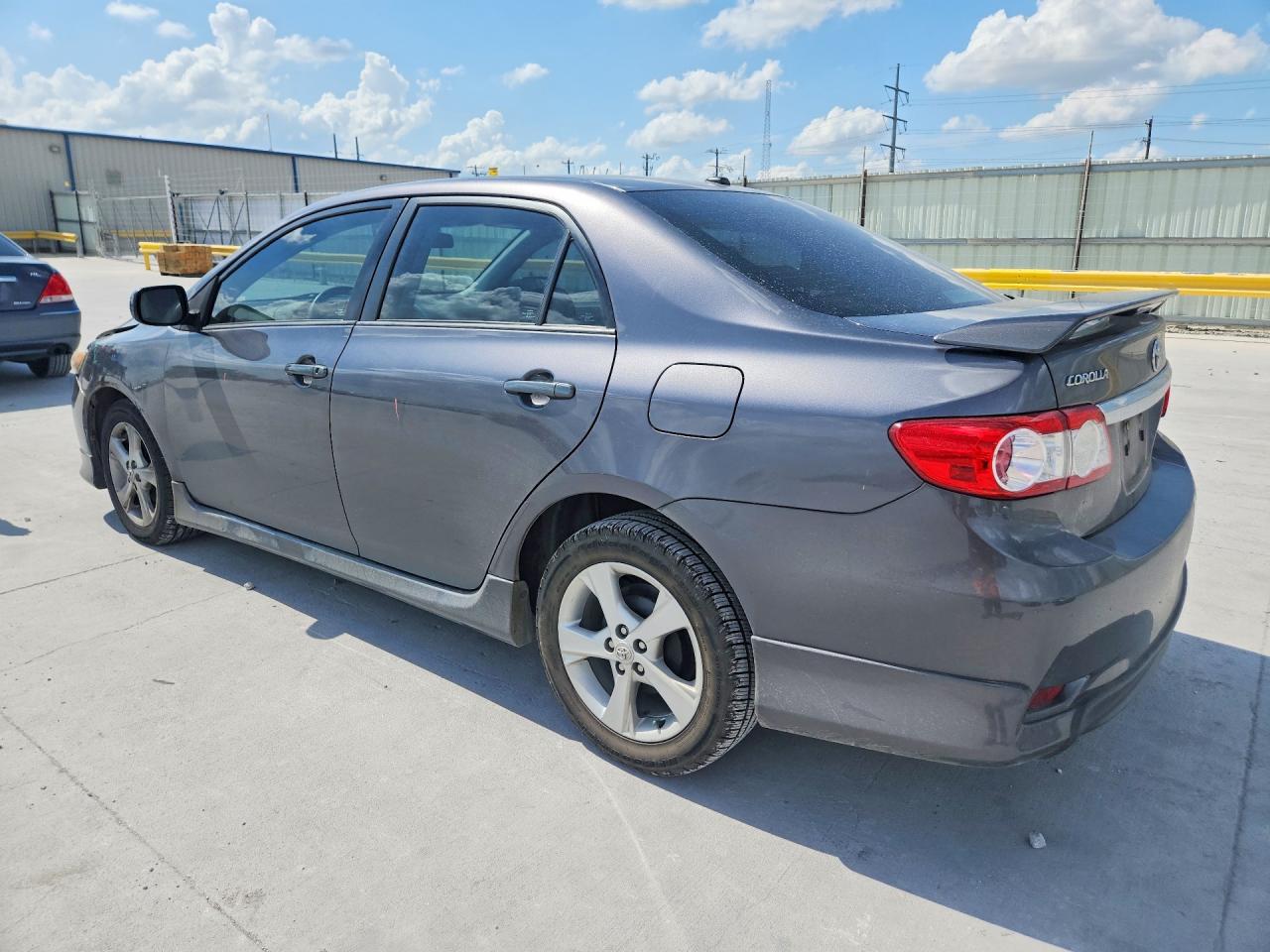 2012 Toyota Corolla S Gray vin: 5YFBU4EE7CP070713