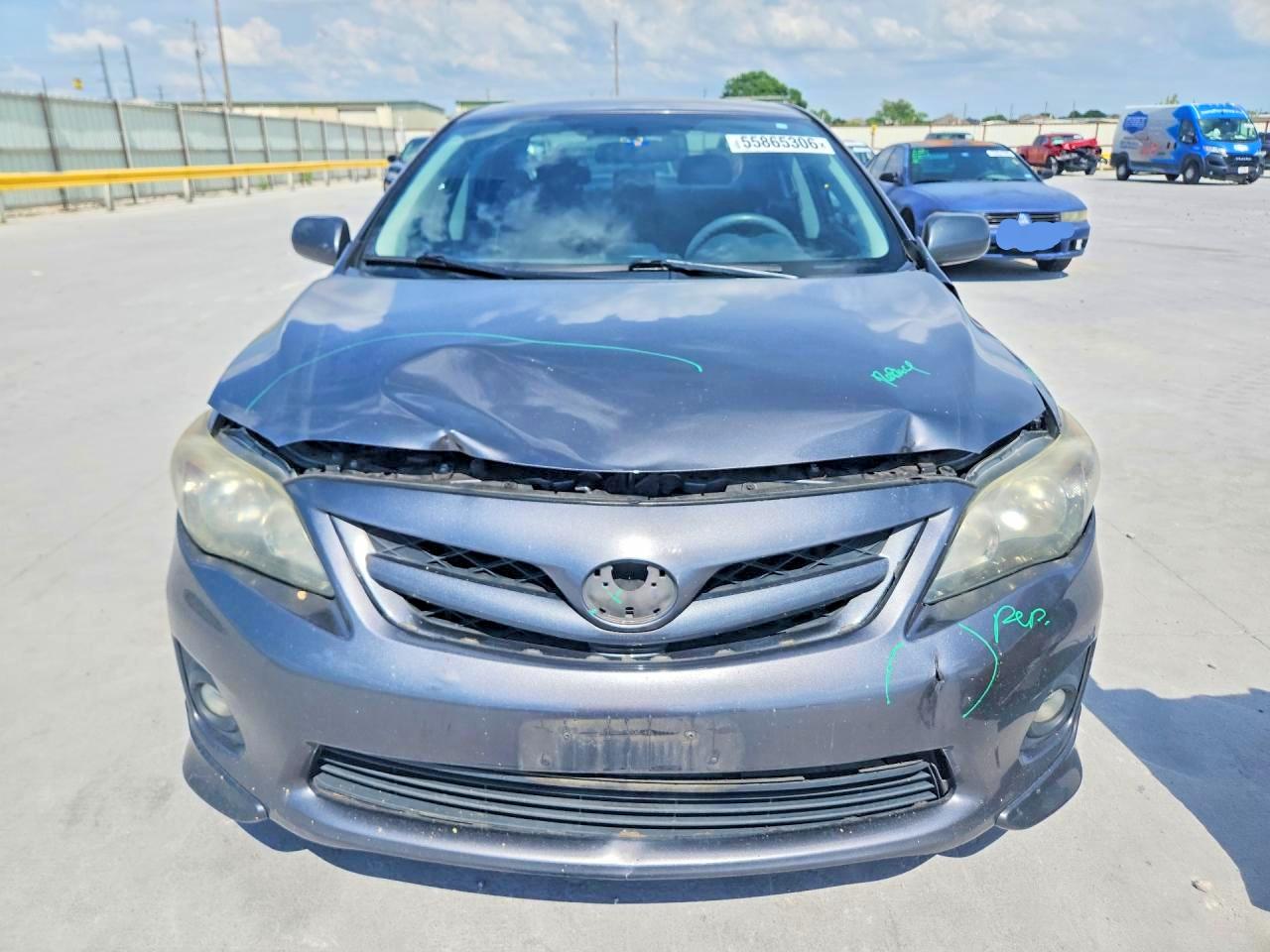 2012 Toyota Corolla S Gray vin: 5YFBU4EE7CP070713