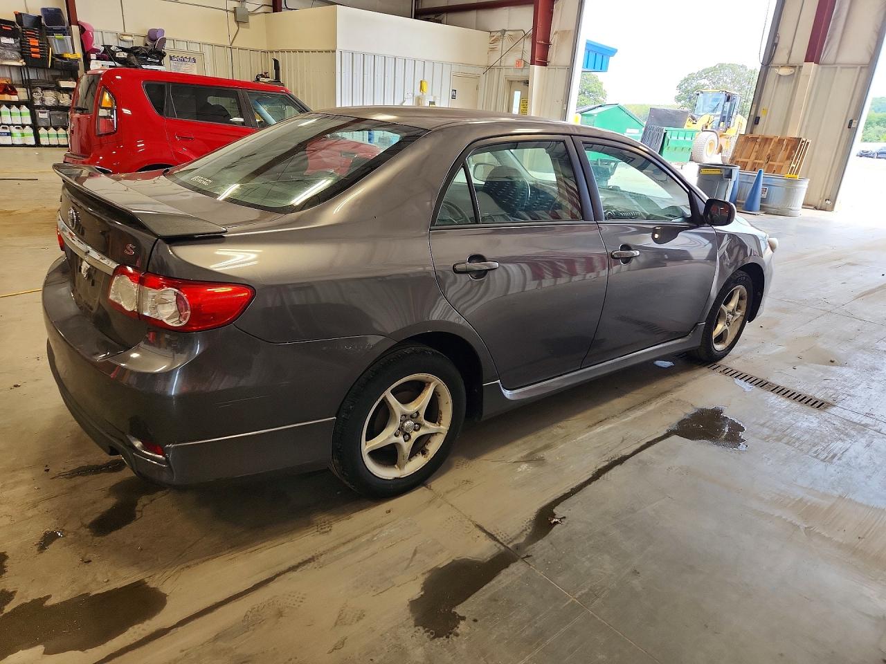 2013 Toyota Corolla S Gray vin: 5YFBU4EE7DP078750