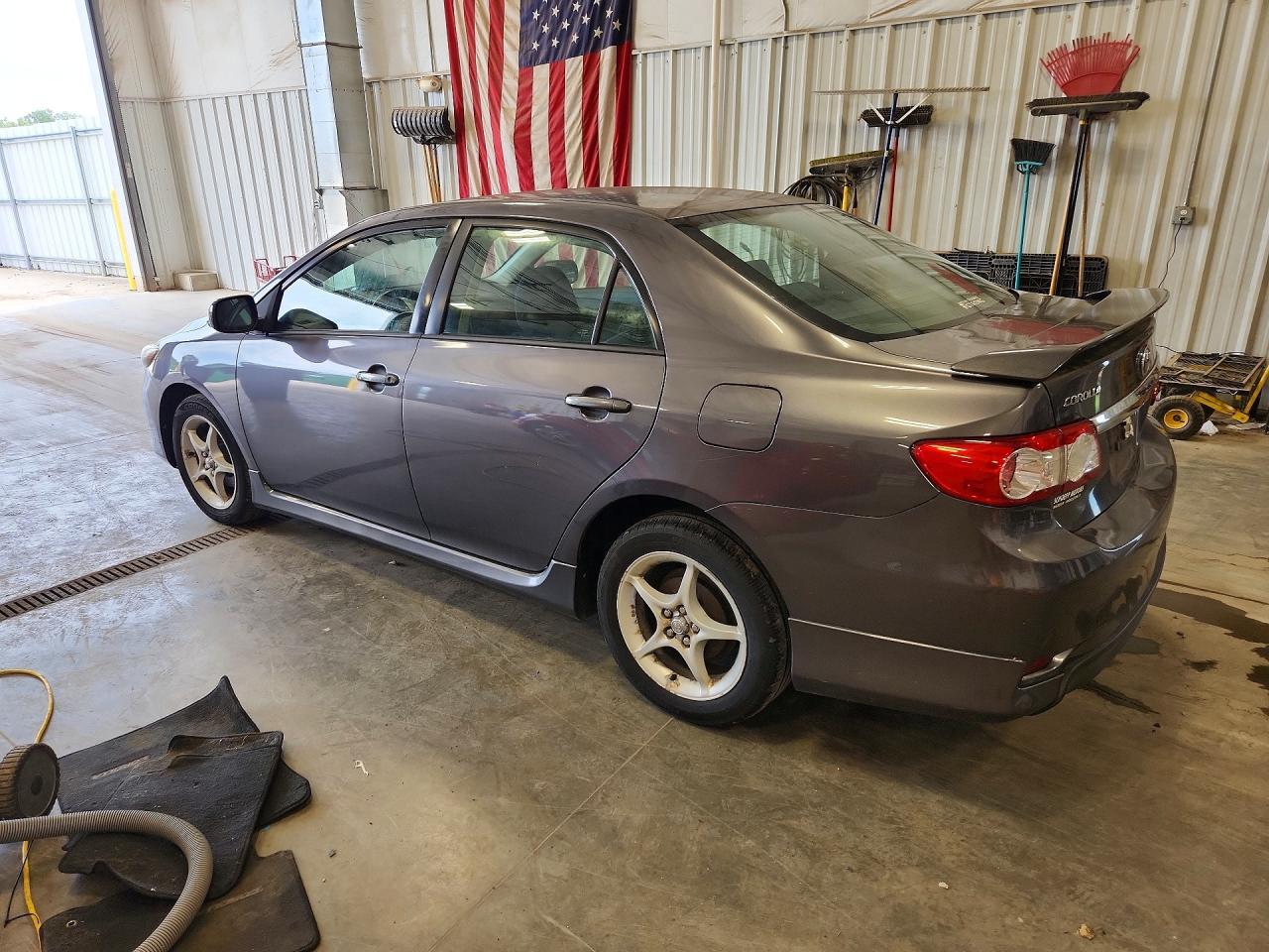 2013 Toyota Corolla S Gray vin: 5YFBU4EE7DP078750