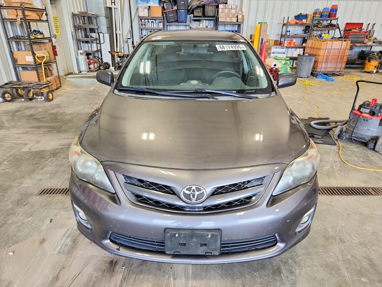 2013 Toyota Corolla S Gray vin: 5YFBU4EE7DP078750