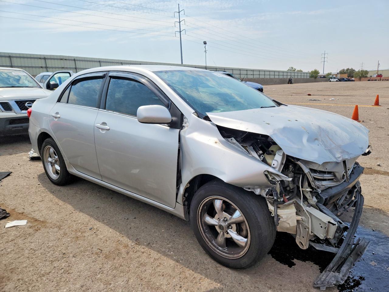 2013 Toyota Corolla Le Серебряный vin: 5YFBU4EE7DP089098