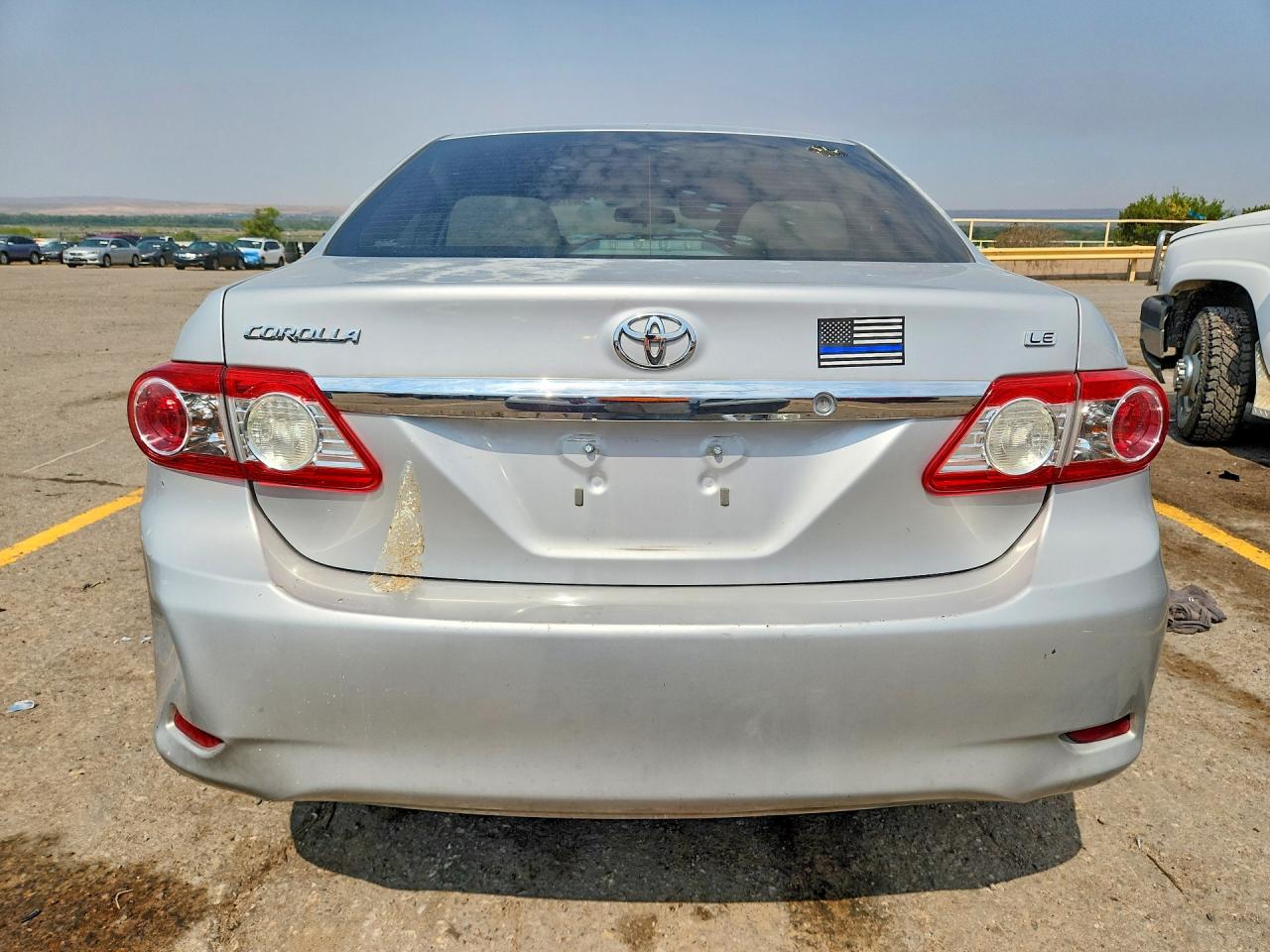 2013 Toyota Corolla Le Серебряный vin: 5YFBU4EE7DP089098