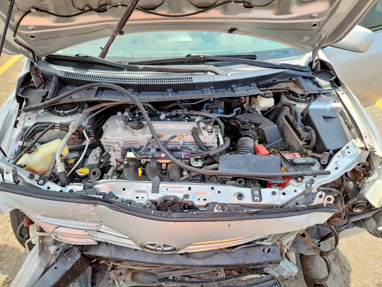 2013 Toyota Corolla Le Серебряный vin: 5YFBU4EE7DP089098