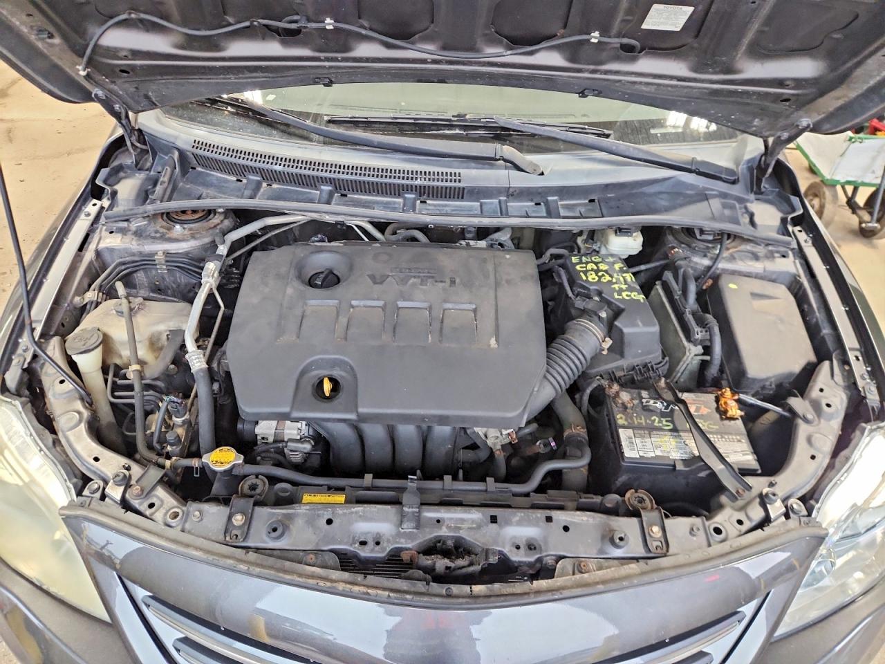 2013 Toyota Corolla Le Gray vin: 5YFBU4EE7DP097590