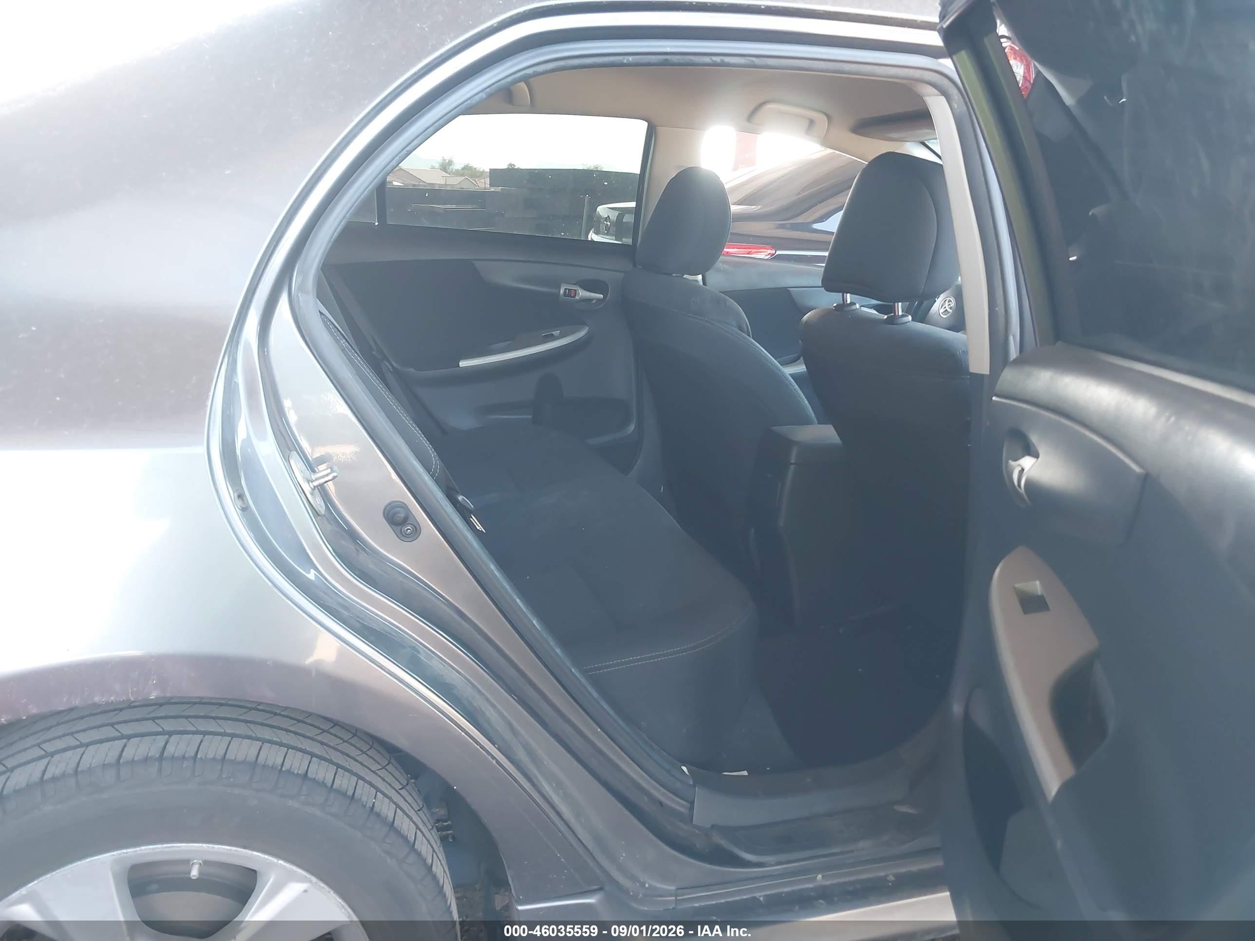 2013 Toyota Corolla S Серый vin: 5YFBU4EE7DP098335