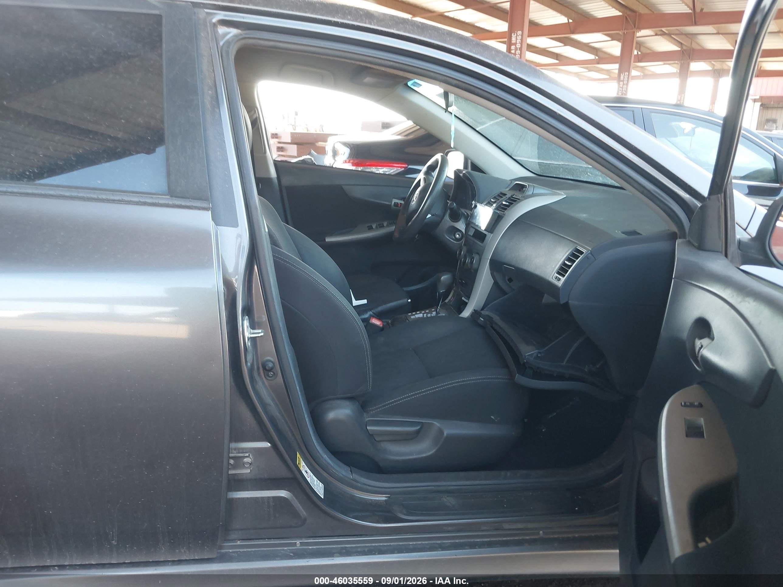 2013 Toyota Corolla S Серый vin: 5YFBU4EE7DP098335