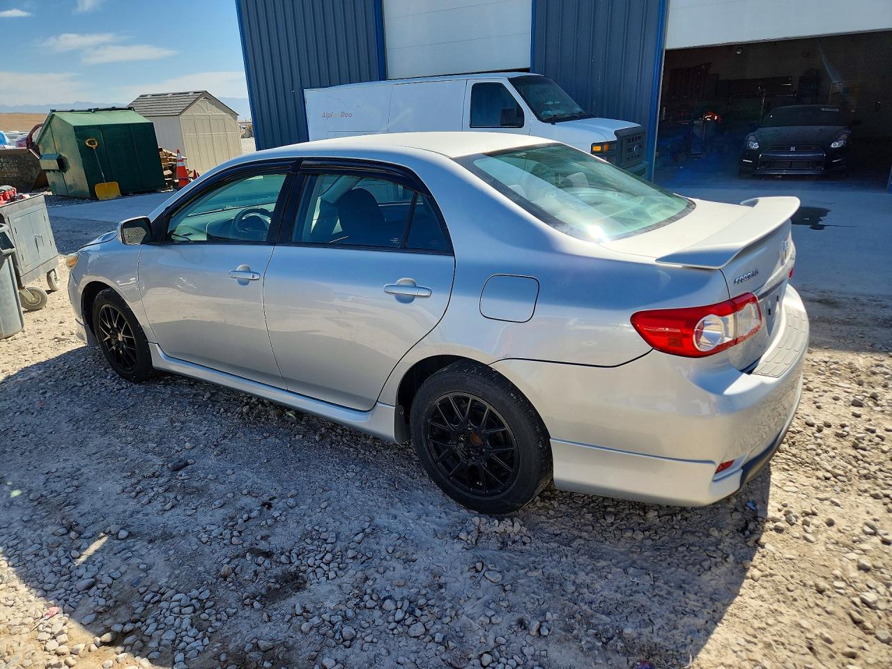 2013 Toyota Corolla S Silver vin: 5YFBU4EE7DP100052