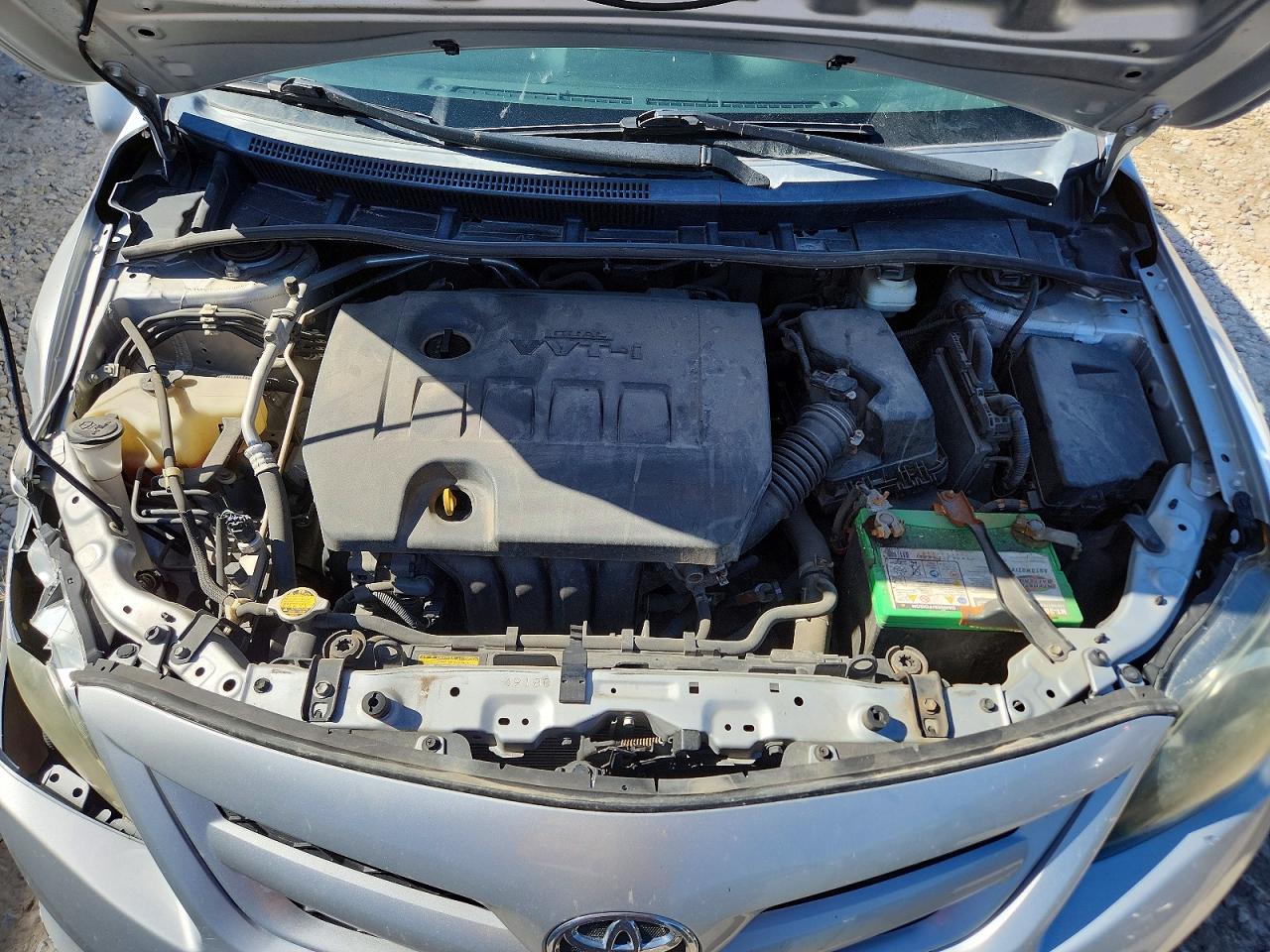 2013 Toyota Corolla S Silver vin: 5YFBU4EE7DP100052