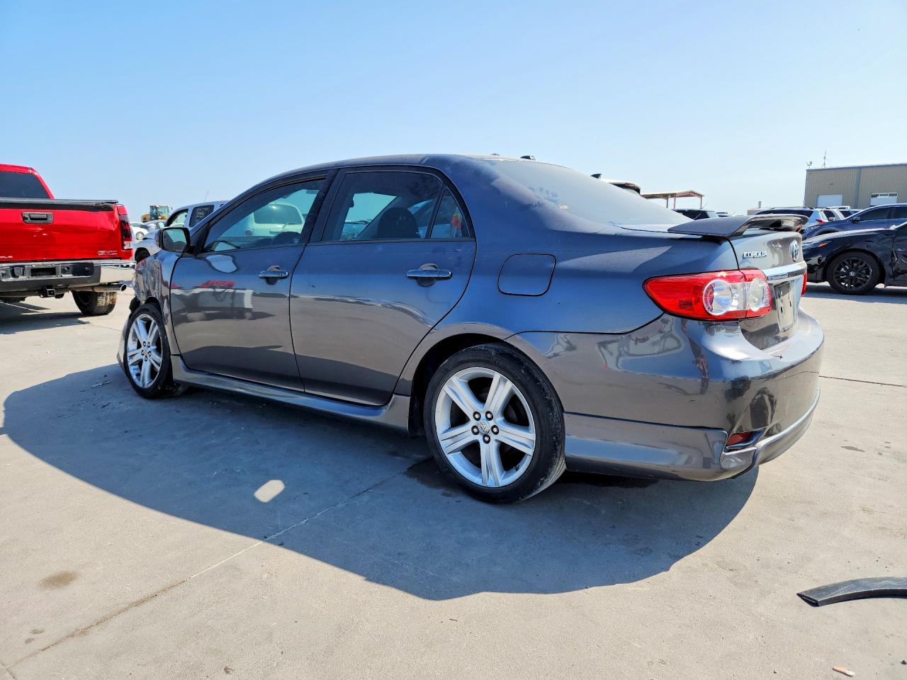 2013 Toyota Corolla S Charcoal vin: 5YFBU4EE7DP101377