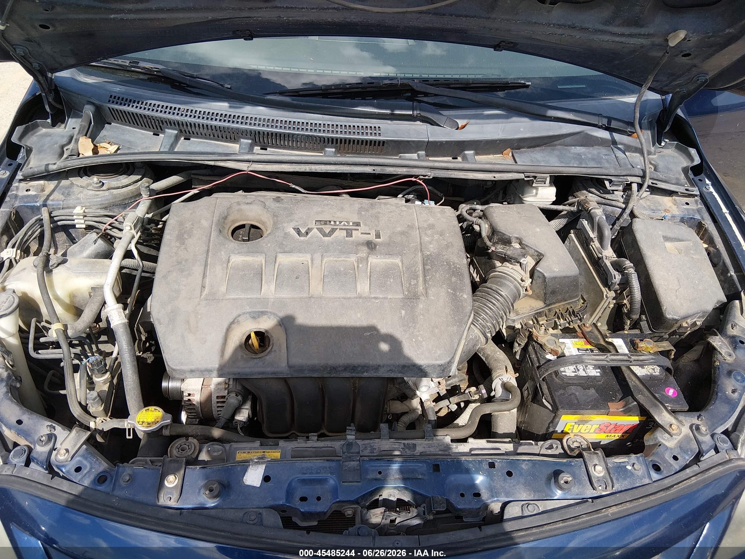 2013 Toyota Corolla S Blue vin: 5YFBU4EE7DP102562