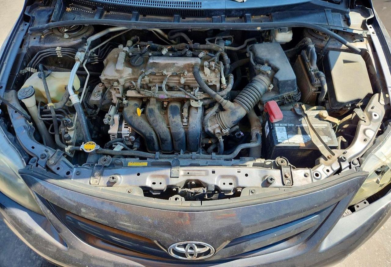 2013 Toyota Corolla S Gray vin: 5YFBU4EE7DP110905