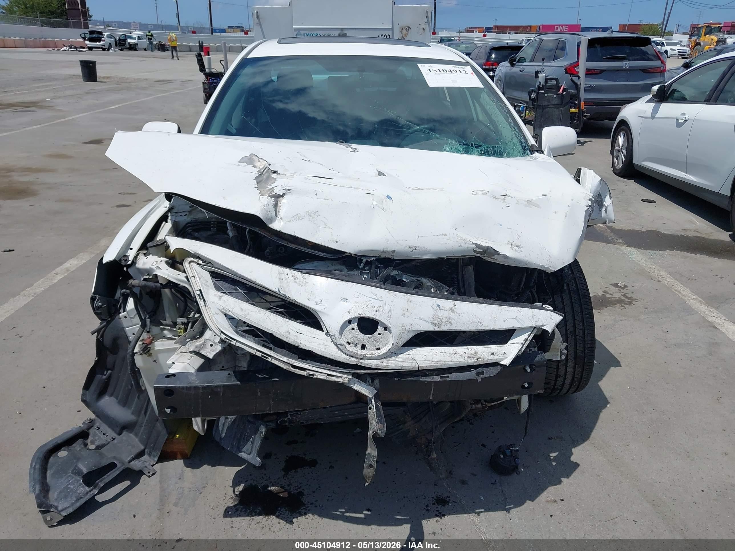 2013 Toyota Corolla S White vin: 5YFBU4EE7DP115702