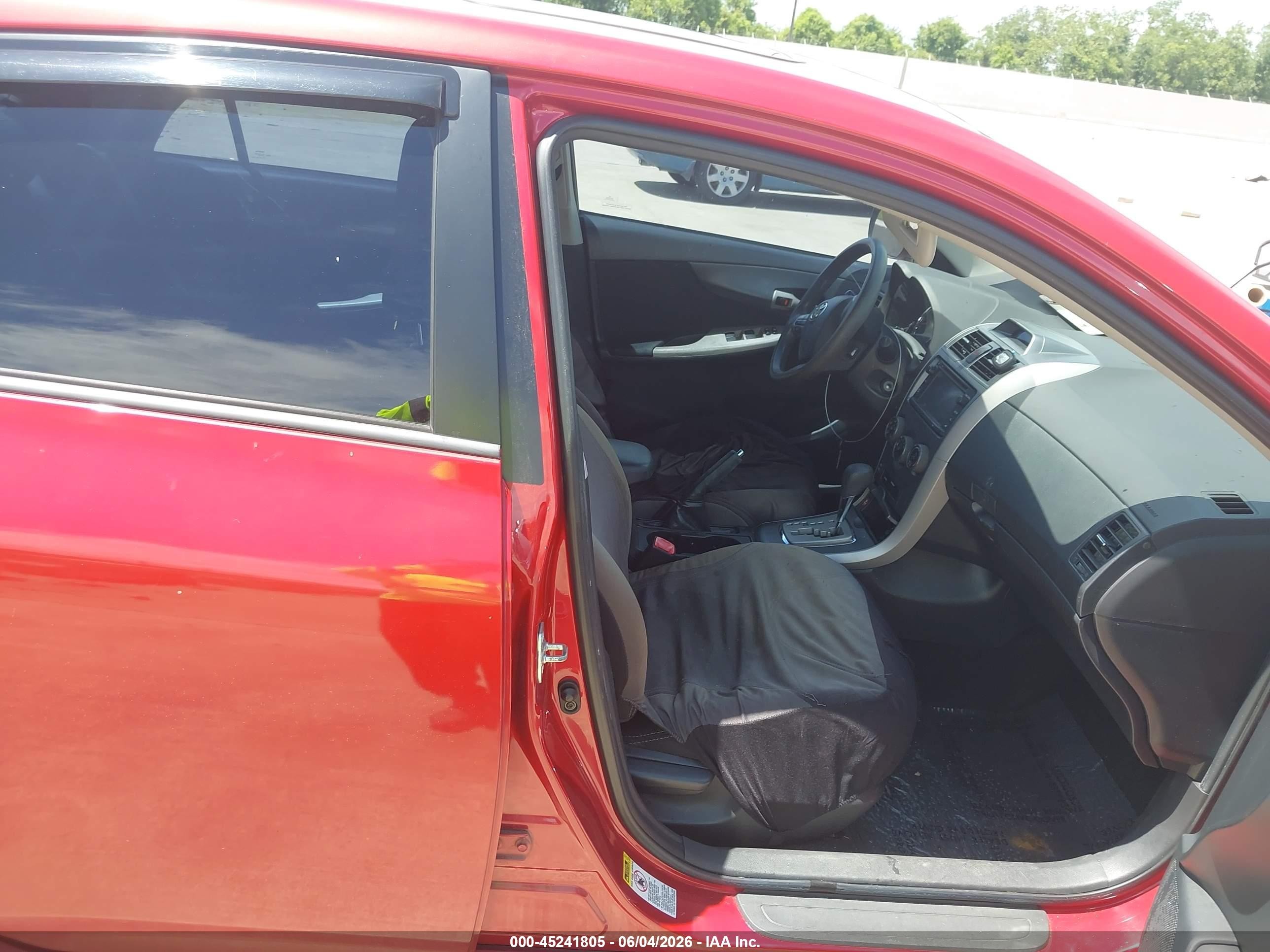 2013 Toyota Corolla S Red vin: 5YFBU4EE7DP124688