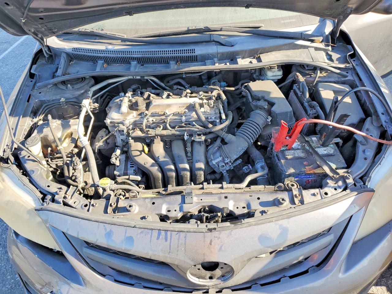2013 Toyota Corolla L Gray vin: 5YFBU4EE7DP136565