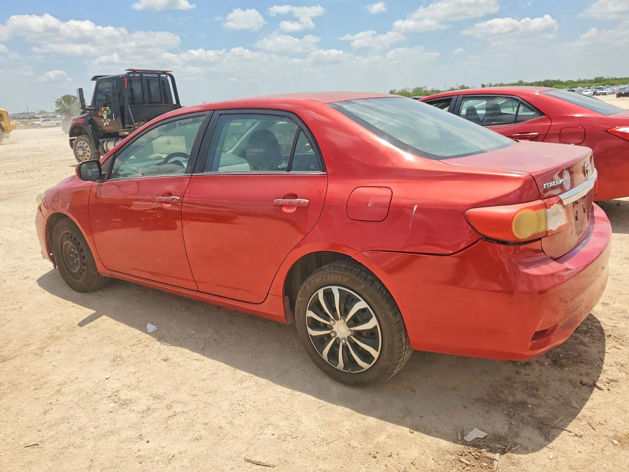 2013 Toyota Corolla Le Red vin: 5YFBU4EE7DP149140