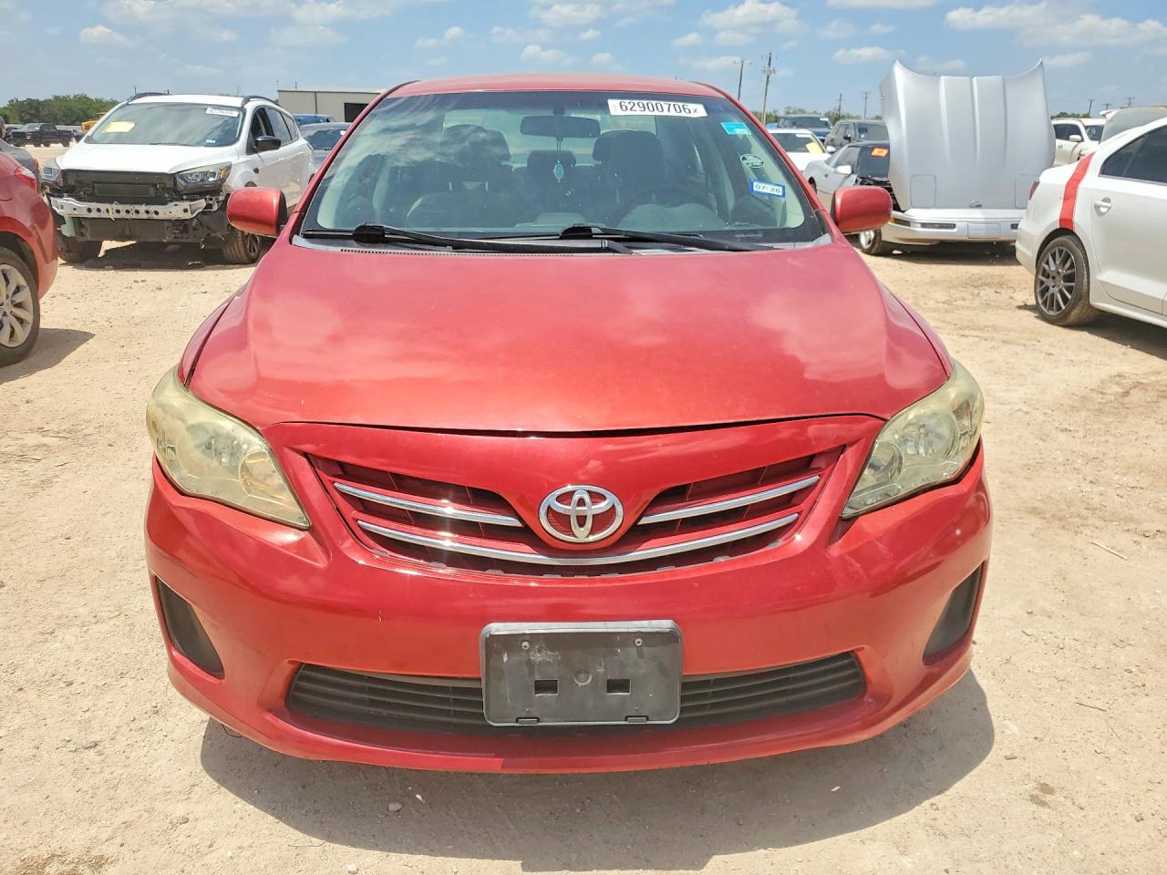 2013 Toyota Corolla Le Red vin: 5YFBU4EE7DP149140