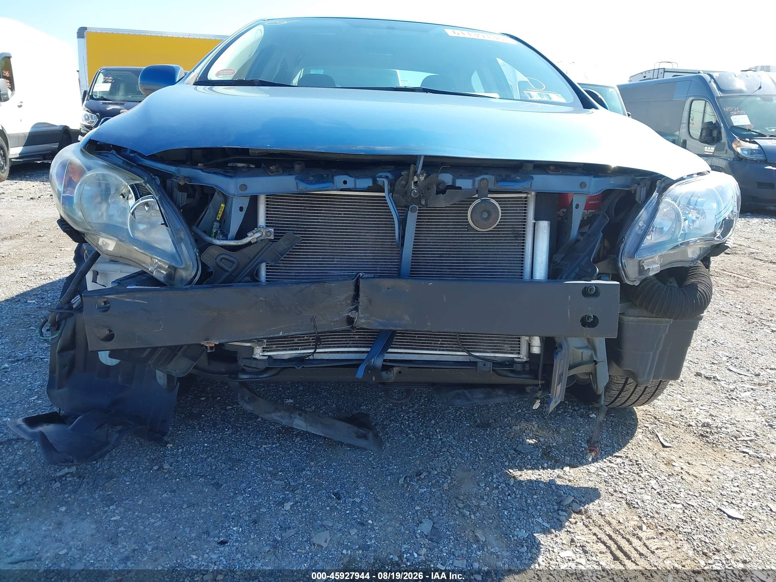 2013 Toyota Corolla S Blue vin: 5YFBU4EE7DP155634