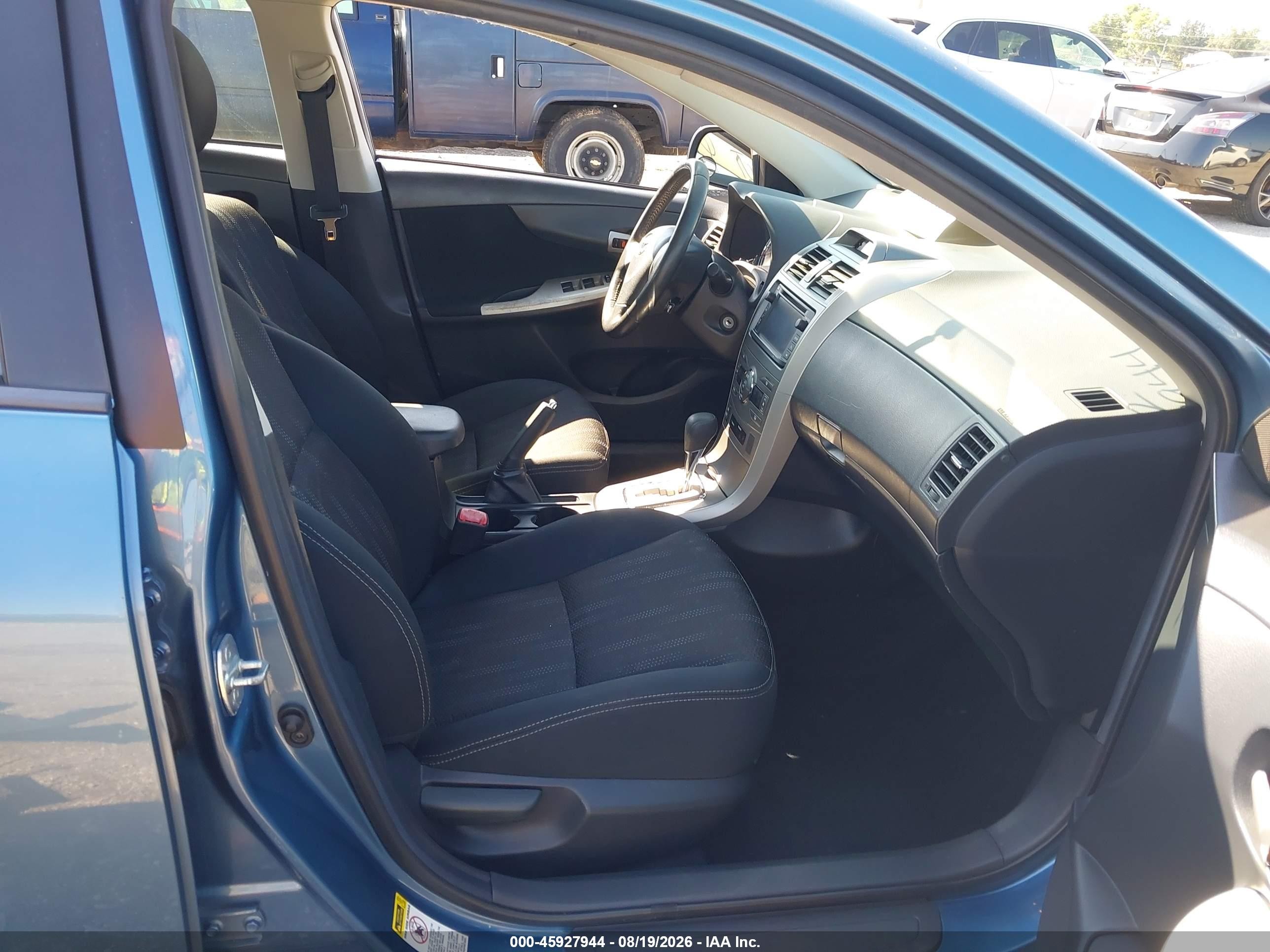 2013 Toyota Corolla S Blue vin: 5YFBU4EE7DP155634