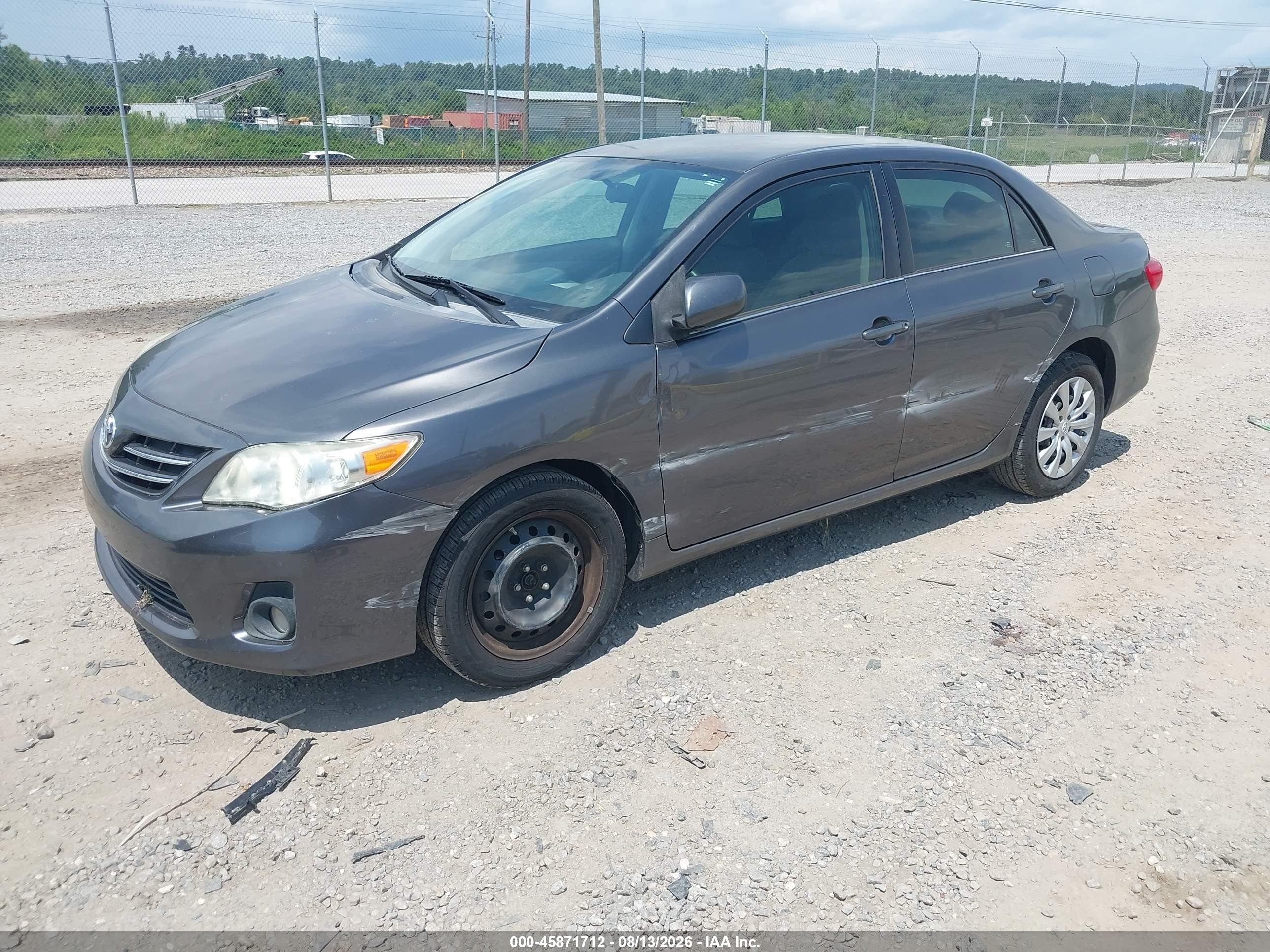 2013 Toyota Corolla Le Blue vin: 5YFBU4EE7DP170859