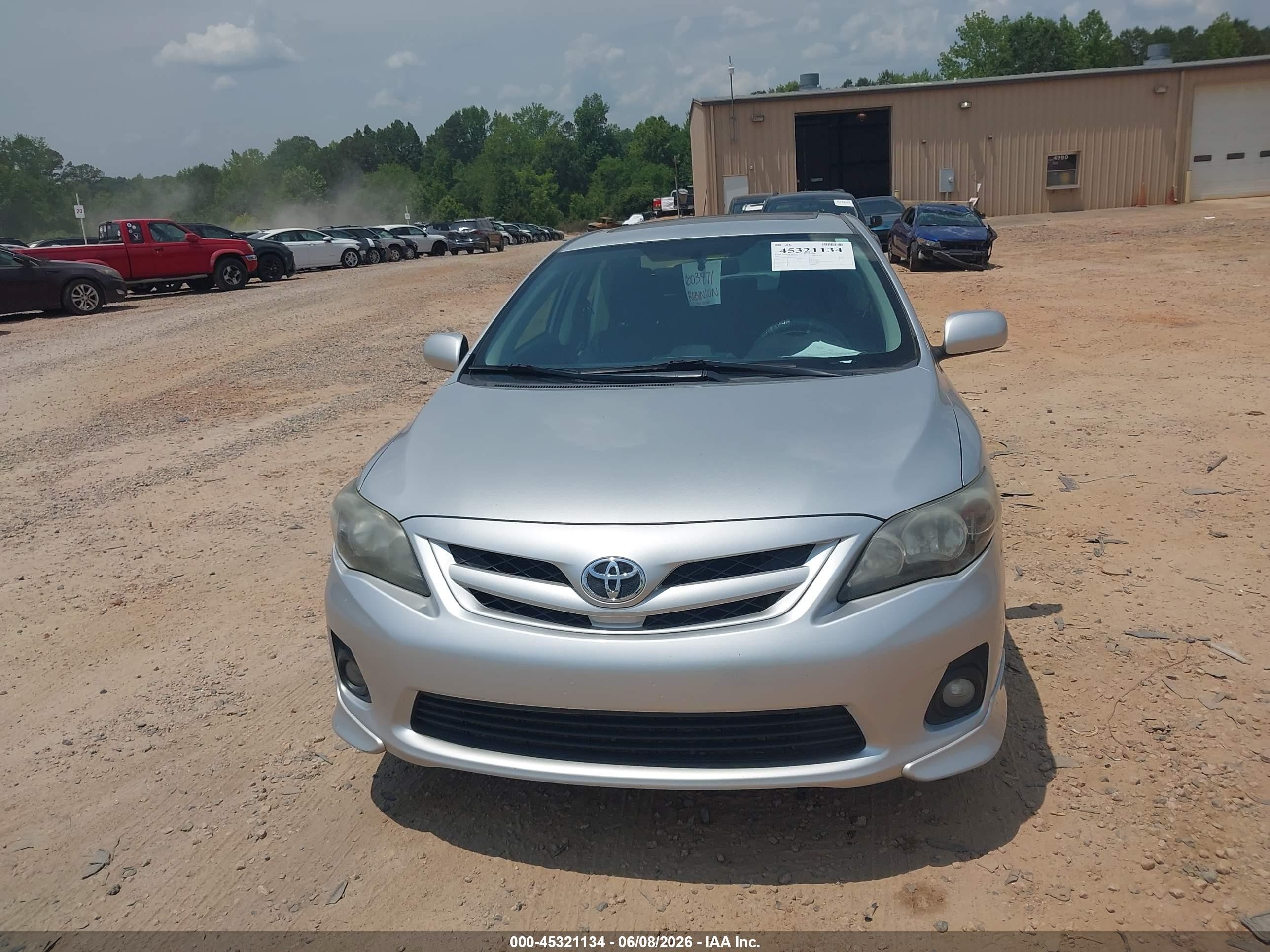 2013 Toyota Corolla S Silver vin: 5YFBU4EE7DP176029