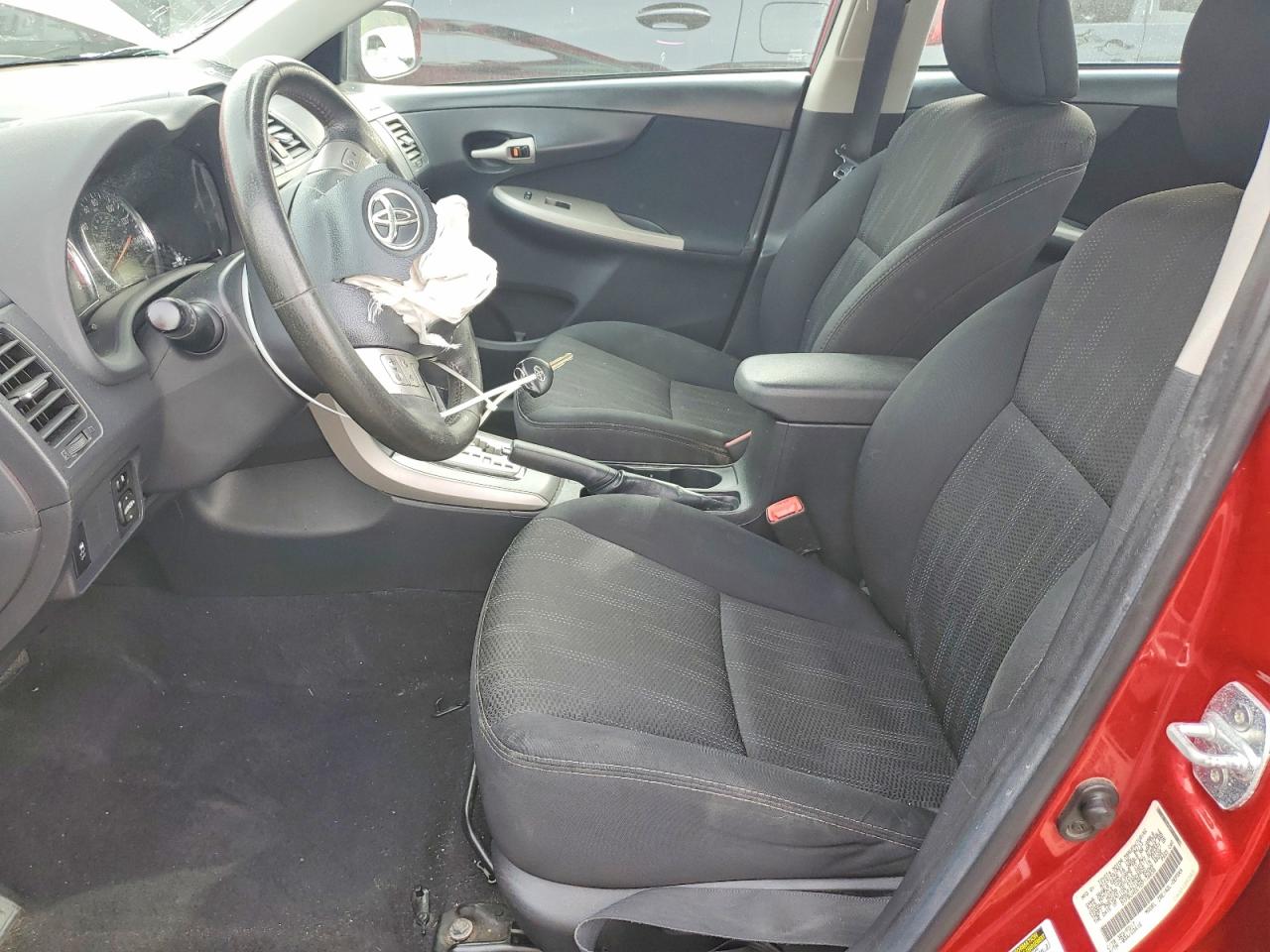 2013 Toyota Corolla S Красный vin: 5YFBU4EE7DP176838