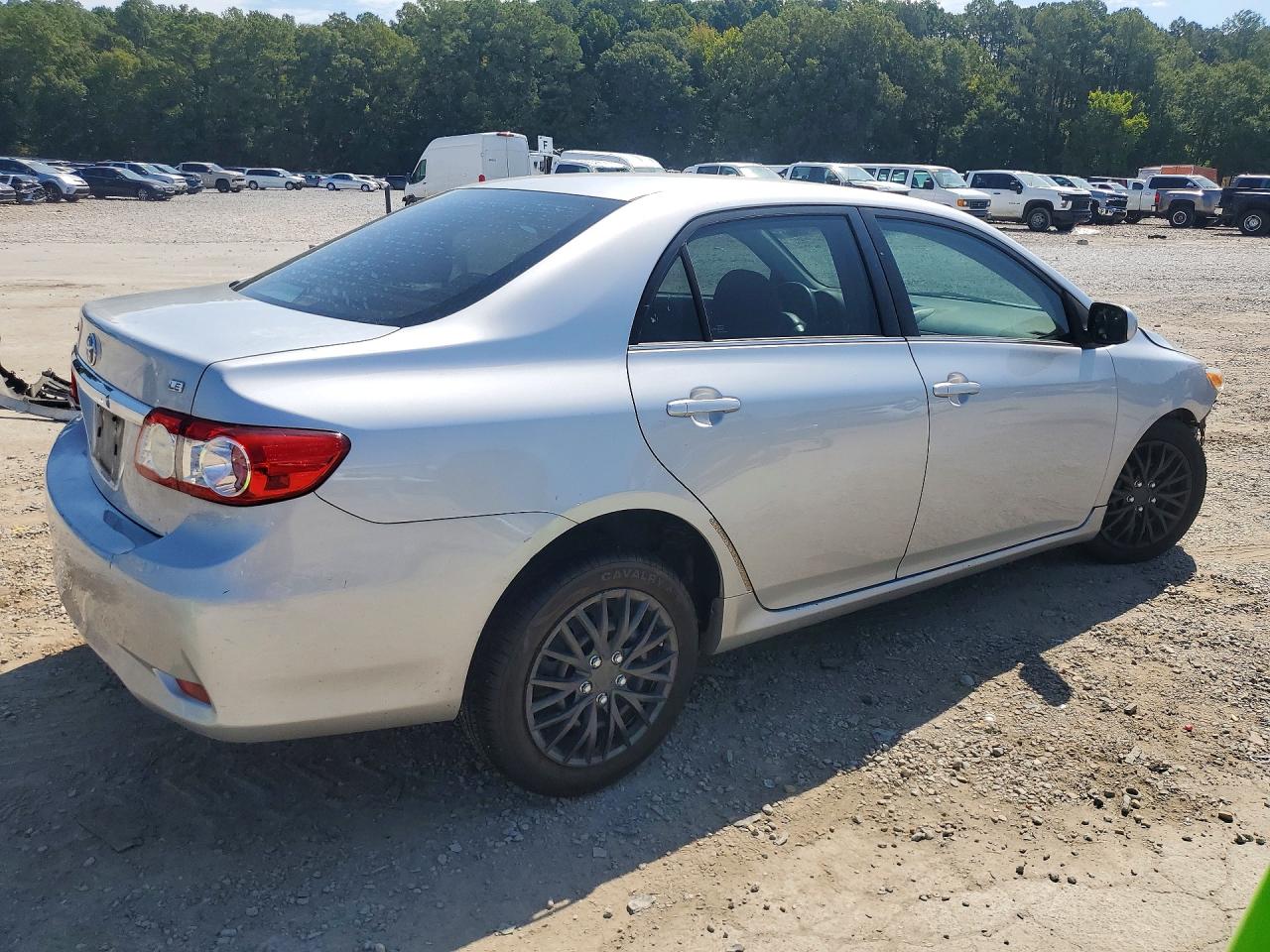 2013 Toyota Corolla Le Серебряный vin: 5YFBU4EE7DP178573