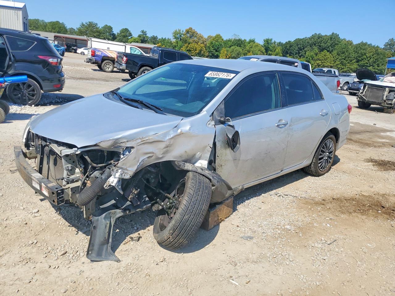 2013 Toyota Corolla Le Серебряный vin: 5YFBU4EE7DP178573