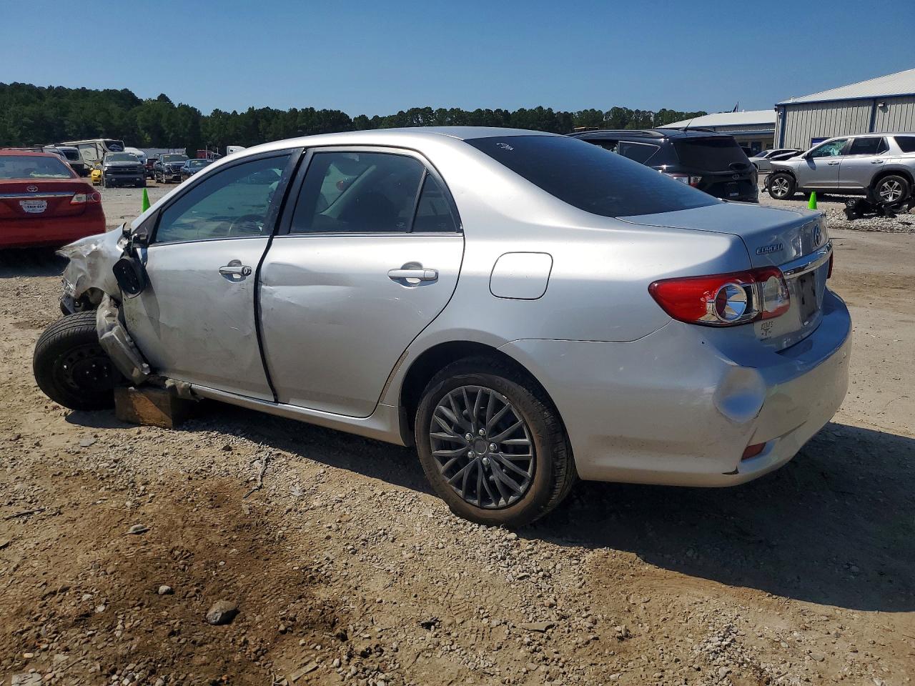 2013 Toyota Corolla Le Серебряный vin: 5YFBU4EE7DP178573