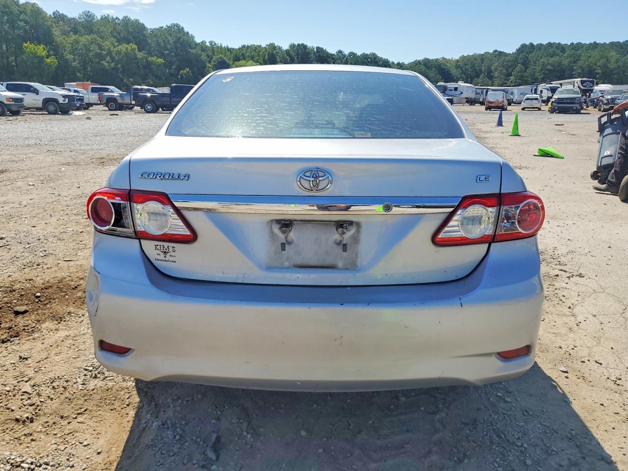 2013 Toyota Corolla Le Серебряный vin: 5YFBU4EE7DP178573